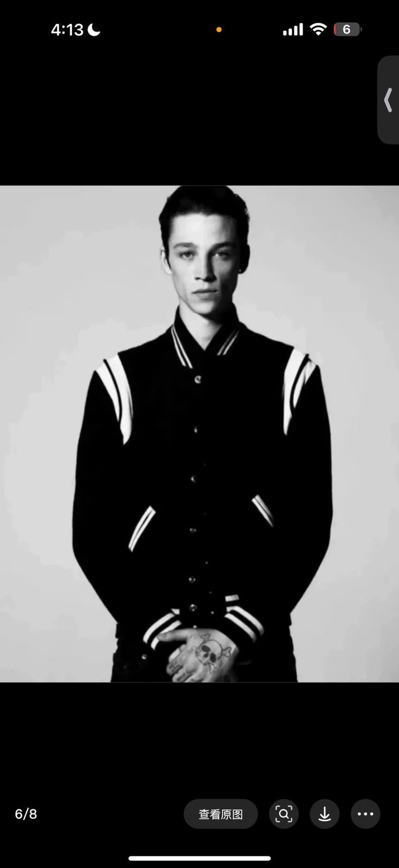 Saint Laurent Paris Saint Laurent Paris Classic baseball jacket-2506 Size US S / EU 44-46 / 1 - 6 Thumbnail