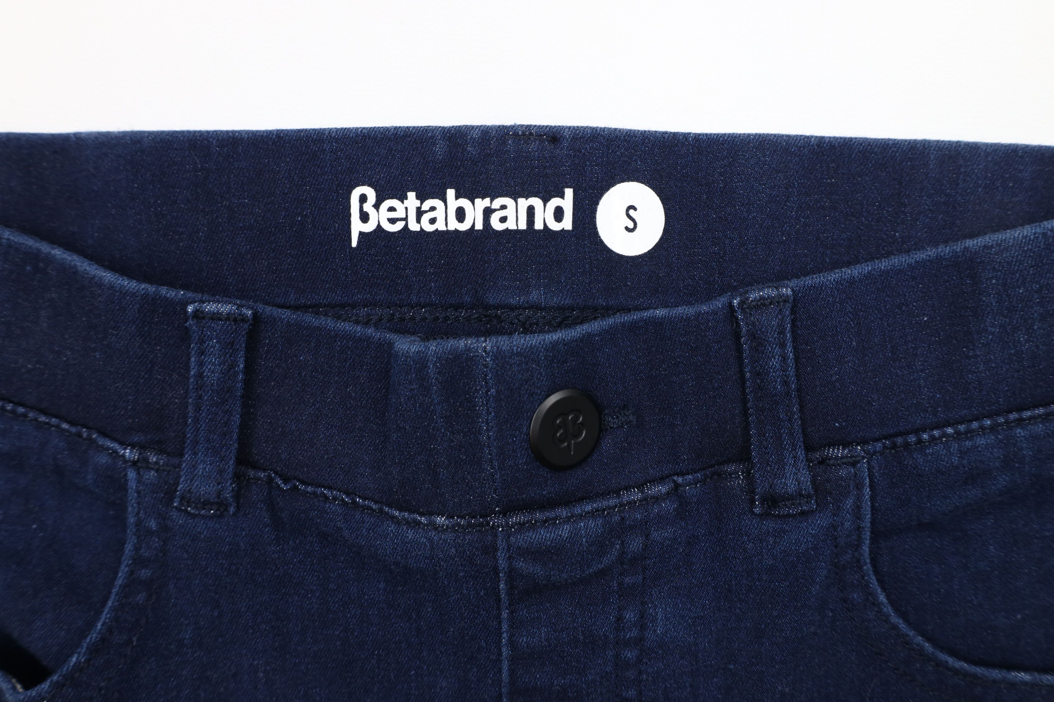 Betabrand × Vintage Betabrand Signature Mid Rise Yoga Denim Bootcut Jeans Blue Size 29" - 5 Thumbnail