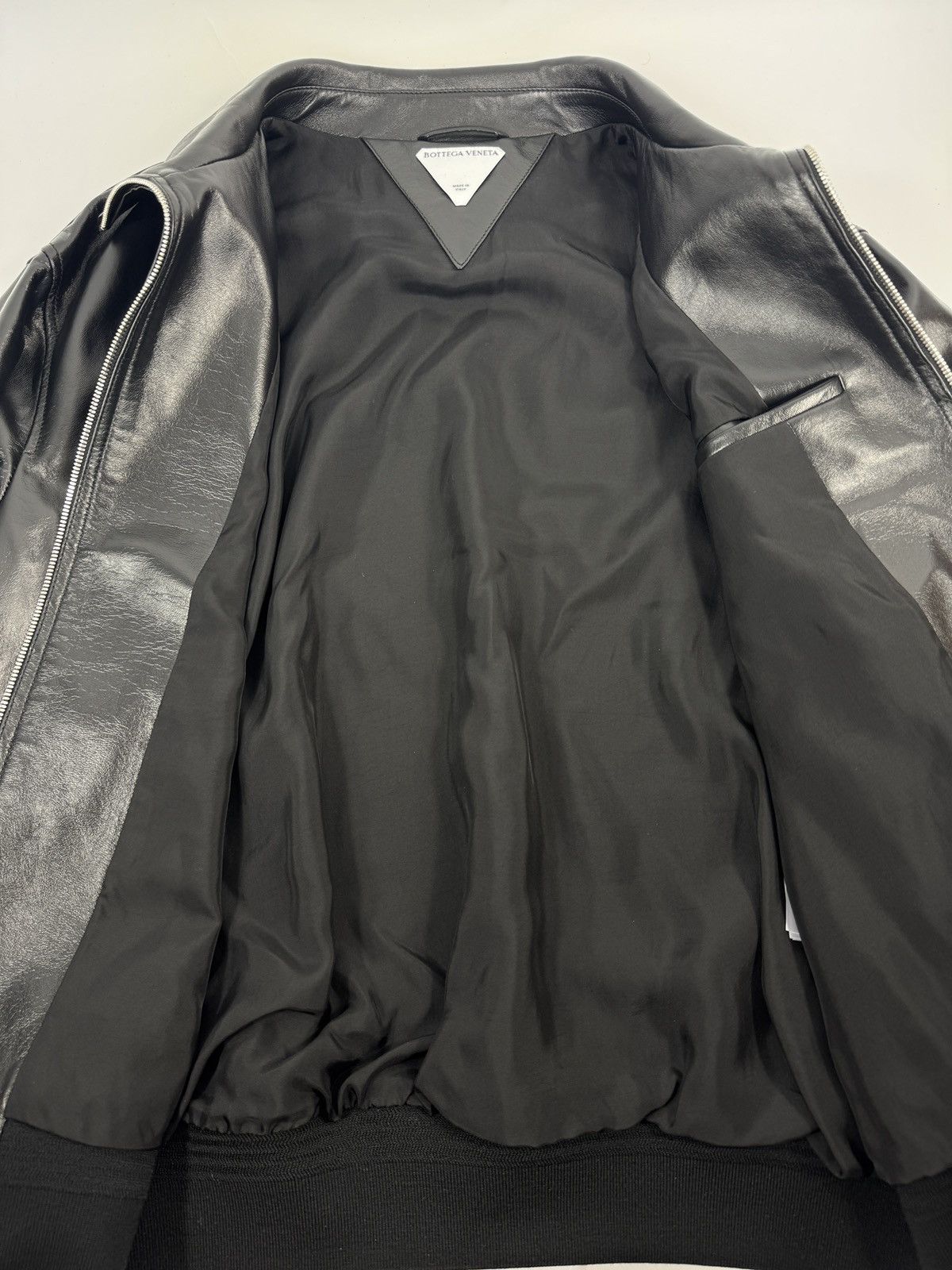 Bottega Veneta LIGHT SMOOTH NAPPA BLOUSON Size US L / EU 52-54 / 3 - 3 Thumbnail