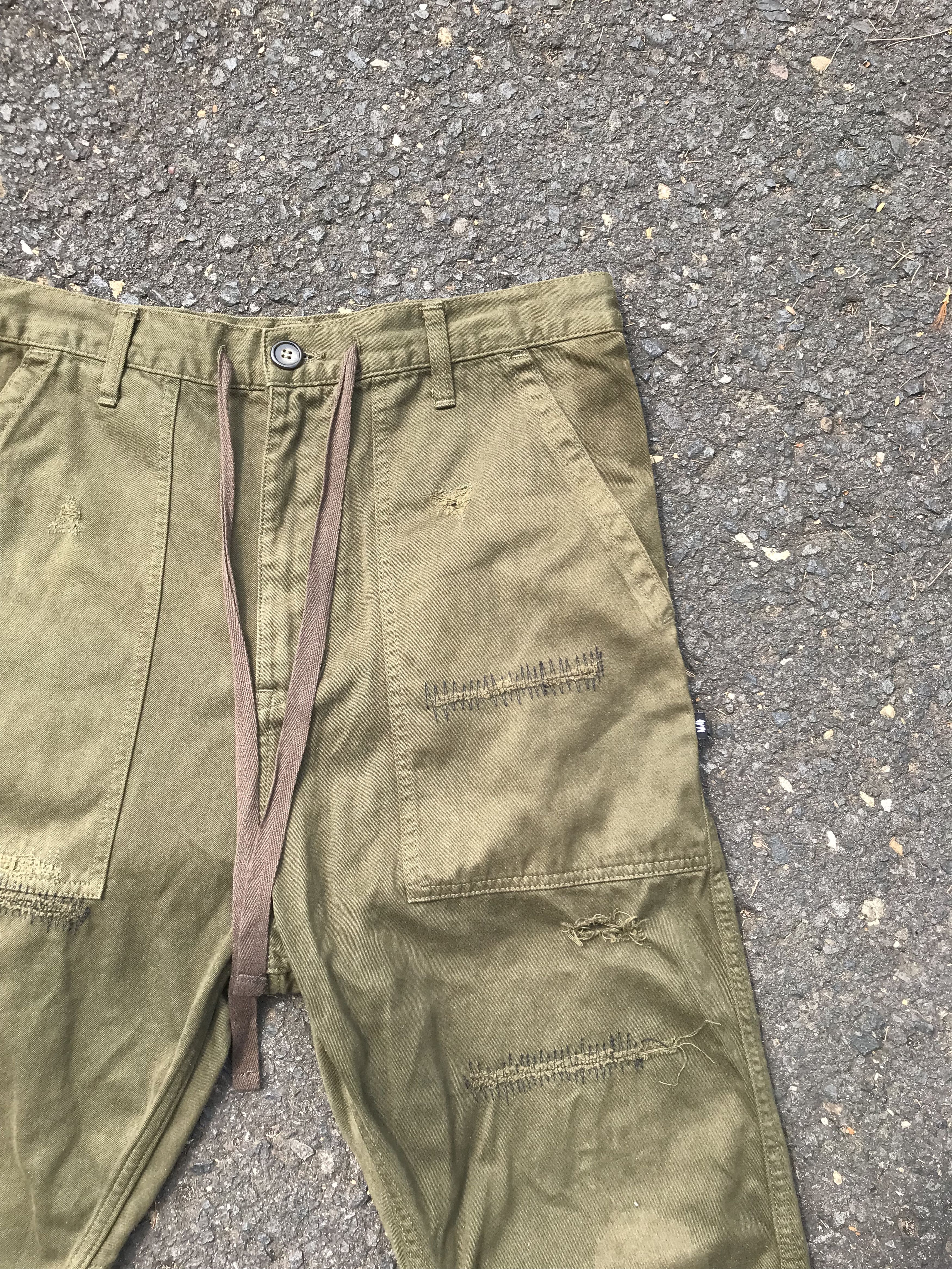 14th Addiction × Japanese Brand × Le Grande Bleu (L.G.B.) Moonage devilment distressed pants Size US 32 / EU 48 - 5 Thumbnail