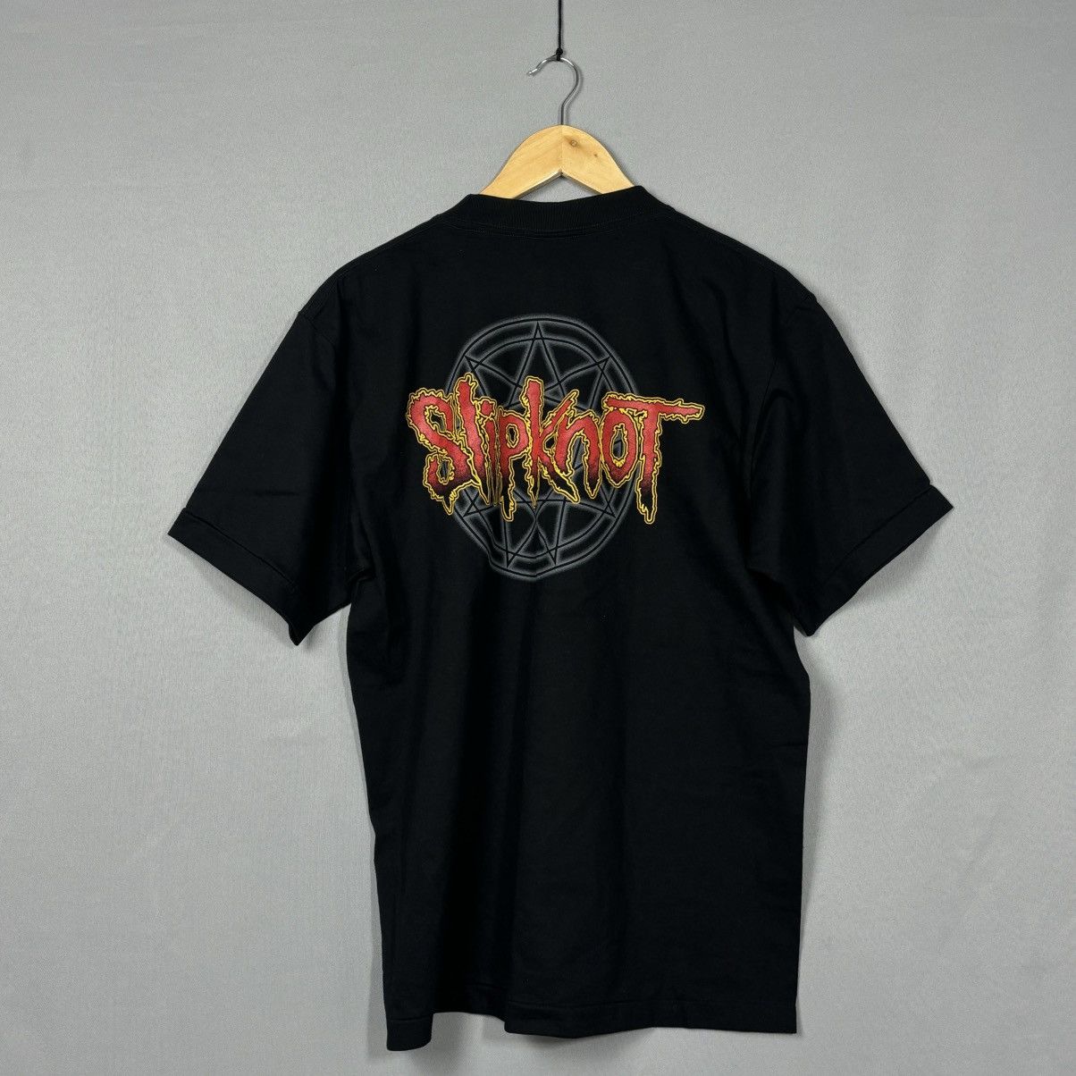 Slipknot Slipknot tee band tee rare black large rock vintage Size US L / EU 52-54 / 3 - 3 Thumbnail