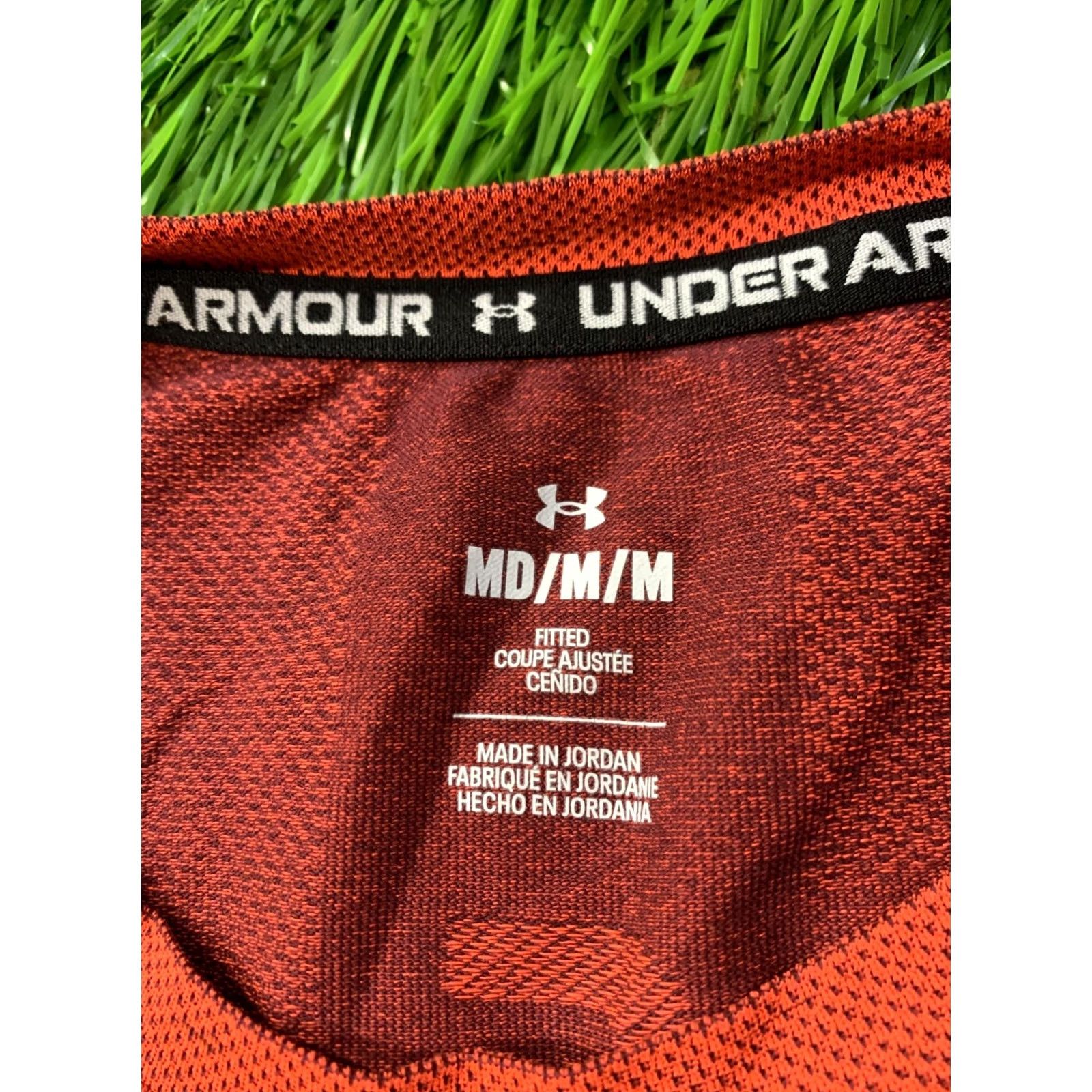 Under Armour UNDER ARMOUR T-Shirt Men Jersey Short Sleeve Size M Red Size US M / EU 48-50 / 2 - 6 Thumbnail