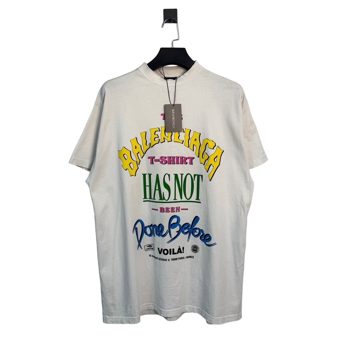 Balenciaga Balenciaga Graphic Print T-Shirt Size S Size US S / EU 44-46 / 1 - 1 Thumbnail