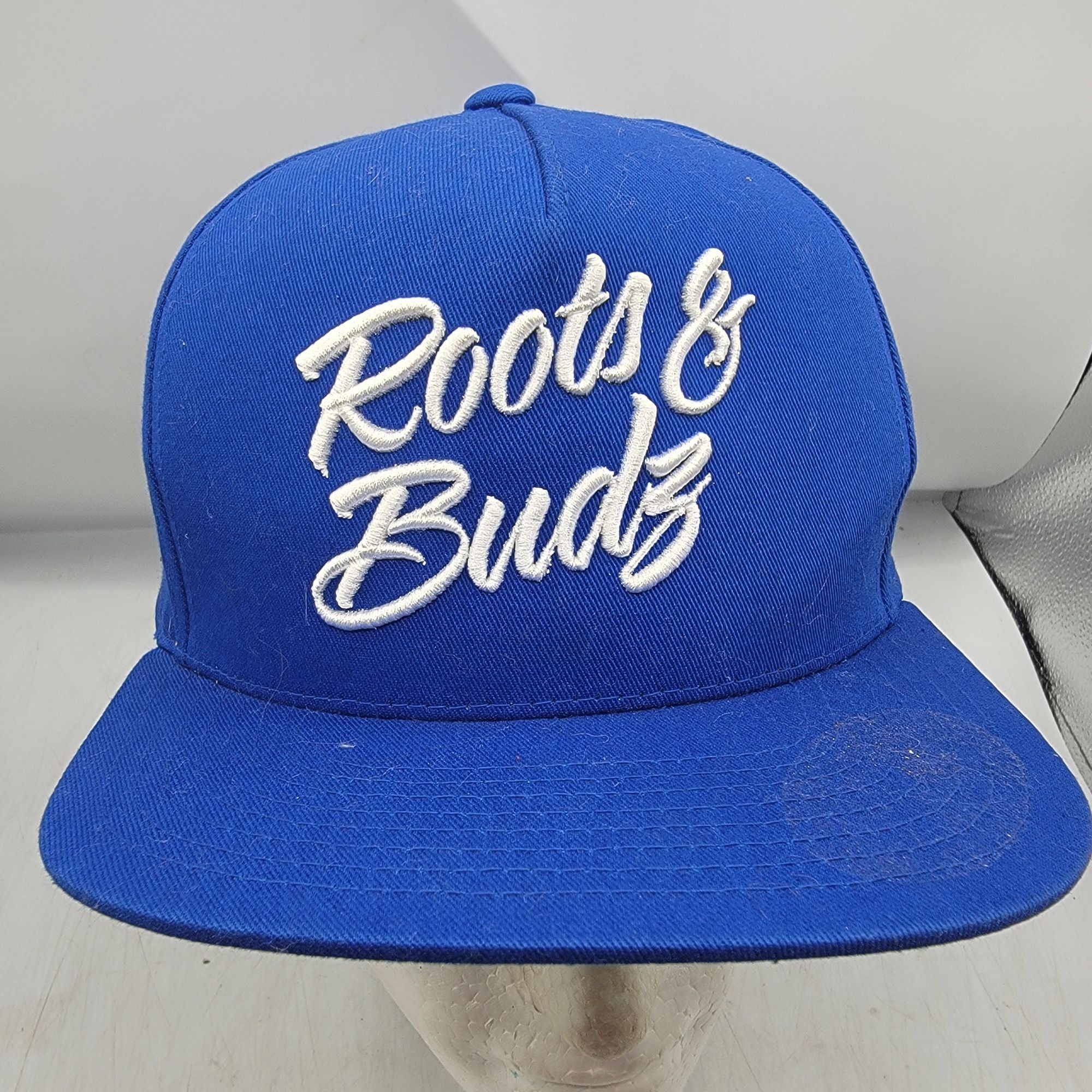 Other Roots And Budz Blue Snapback Hat The Classics By Yupoong Cas Size ONE SIZE - 1 Thumbnail