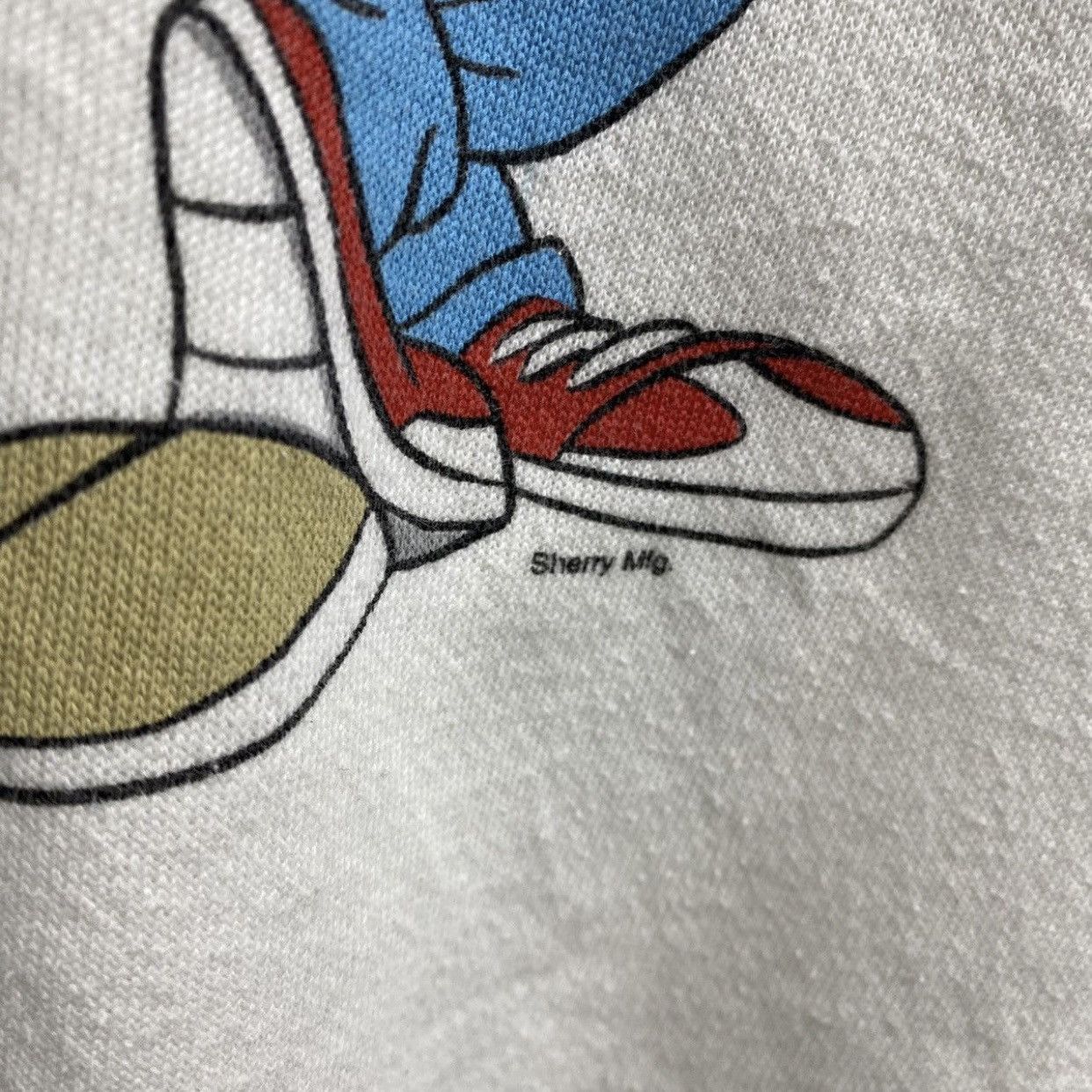Warner Bros 1993 Looney Tunes Hip Hop Graphic Crewneck Sweatshirts Size US XL / EU 56 / 4 - 7 Thumbnail