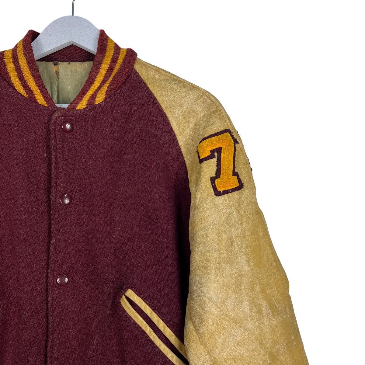 Other 🔥 50s VINTAGE VARSITY STADIUM JACKET Size US M / EU 48-50 / 2 - 6 Thumbnail