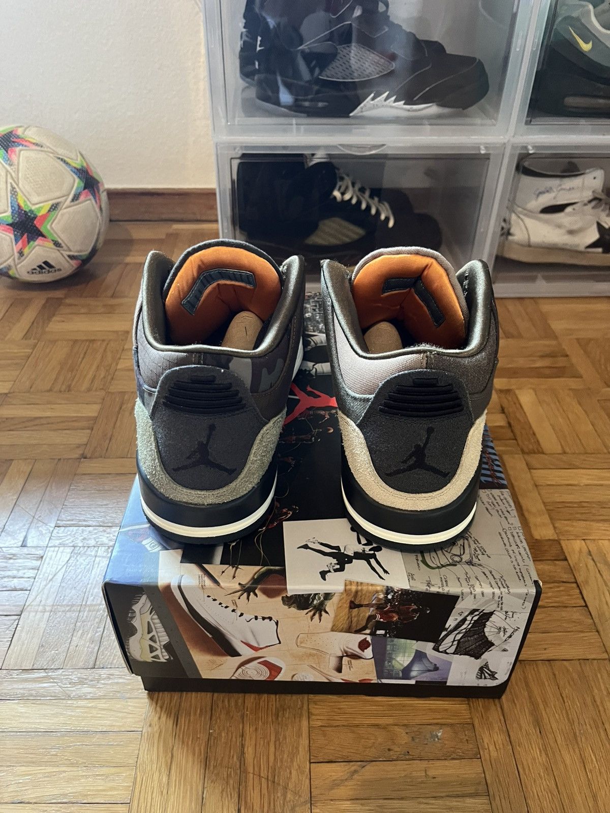 Jordan Brand Air Jordan 3 Patchwork Camo Size US 10.5 / EU 43-44 - 4 Thumbnail