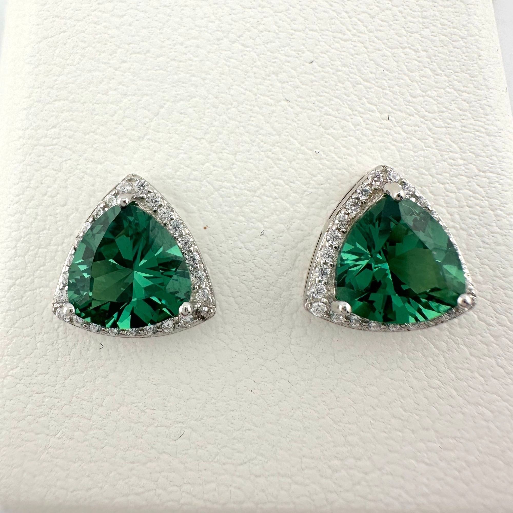 Other Trillion Cut 6.30 Ct Lab Created Color Changing Pariaba Gems Size ONE SIZE - 2 Thumbnail