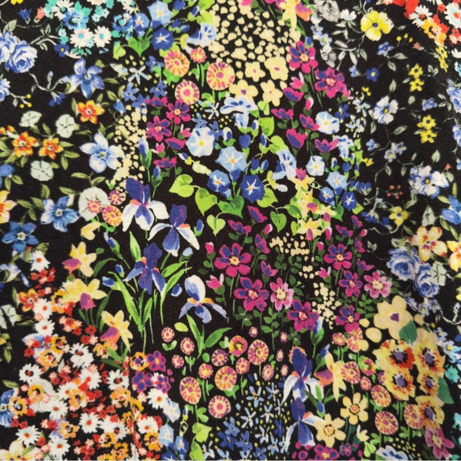 Other Karen Kane colorful/black and white floral top asymmetric L Size L / US 10 / IT 46 - 5 Thumbnail