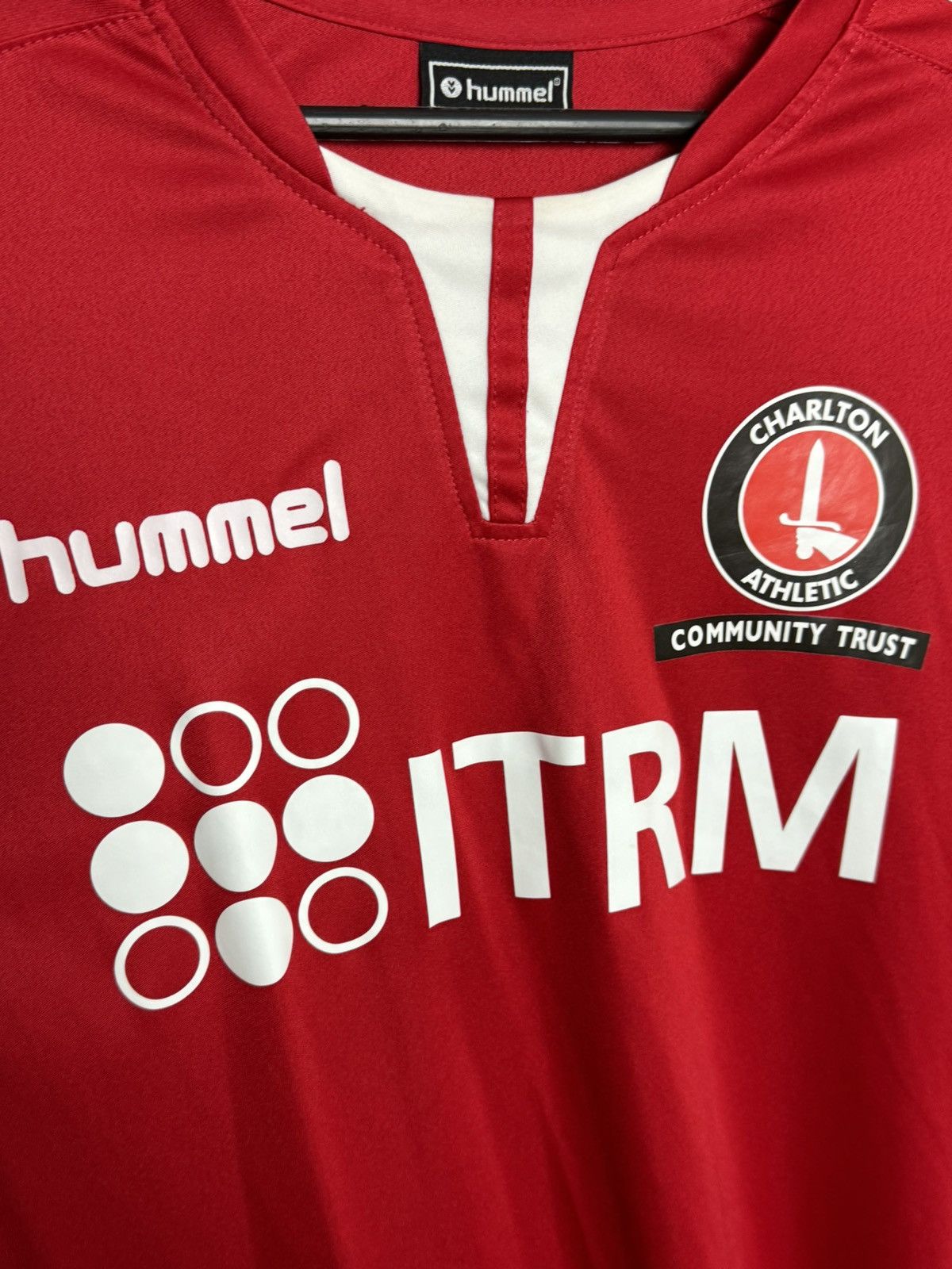Hummel Charlton Athletic Home Football Jersey Size US XS / EU 42 / 0 - 3 Thumbnail