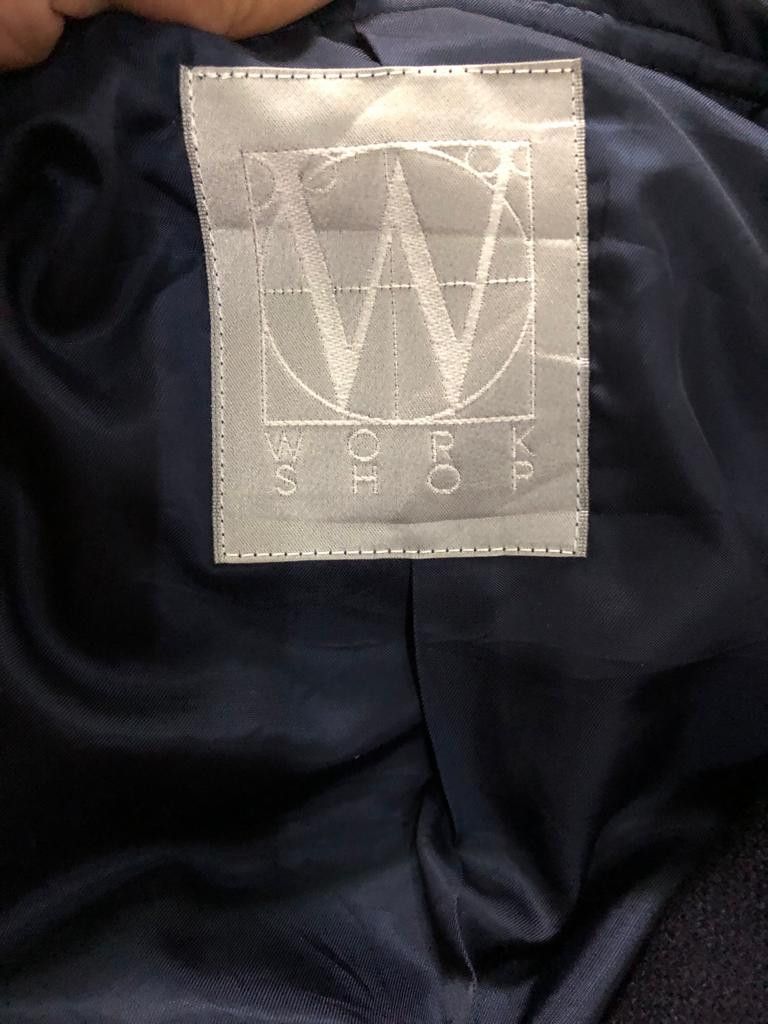 Yohji Yamamoto Vintage 80’s Workshop By Yohji Yamamoto Wool Hooded Jacket Size US L / EU 52-54 / 3 - 3 Thumbnail