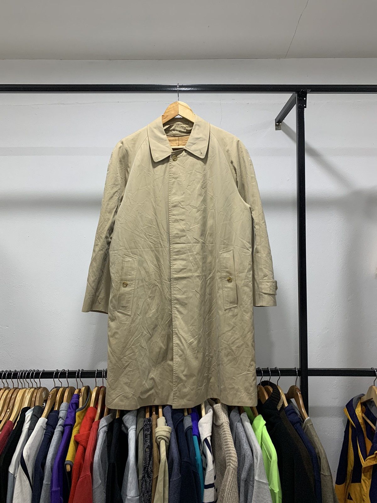 Burberry Burberry Long Coat Winter Jacket 90s Size US L / EU 52-54 / 3 - 1 Thumbnail