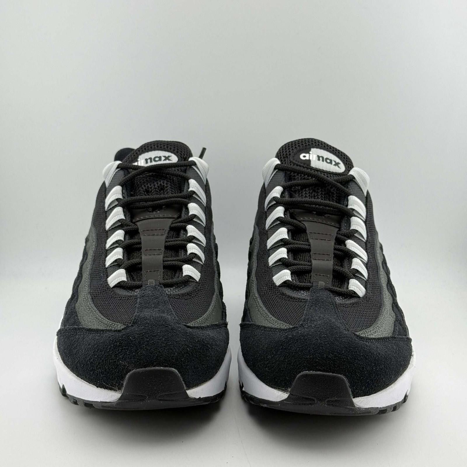 Nike Nike Air Max 95 Black Anthracite Pure Platinum US 12 New Size US 12 / EU 45 - 2 Thumbnail