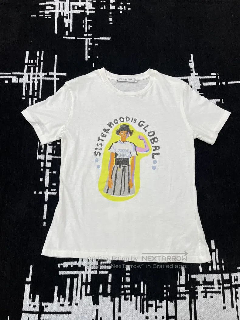 Dior Dior Portrait printed short-sleeved T-shirt Size M / US 6-8 / IT 42-44 - 1 Thumbnail