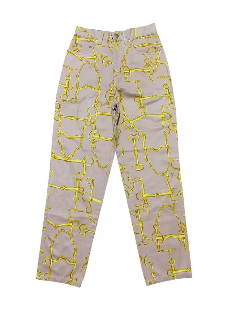 Gucci Gucci Tom Ford era horsebit coral pants *rare* Size 38" / US 16 / IT 52 - 1 Thumbnail