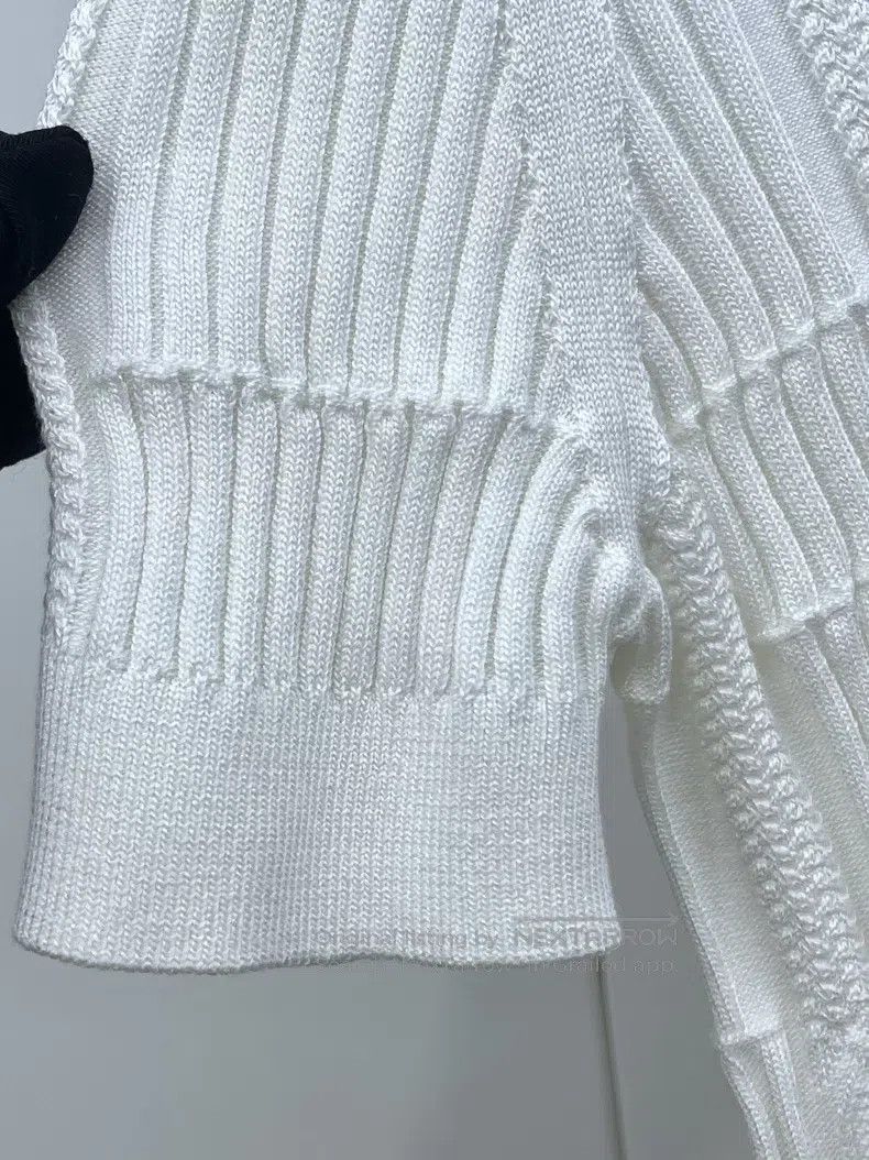 Hermes Hermes Jacquard polo knit short sleeve Size XXS / US 00 / IT 34 - 5 Thumbnail