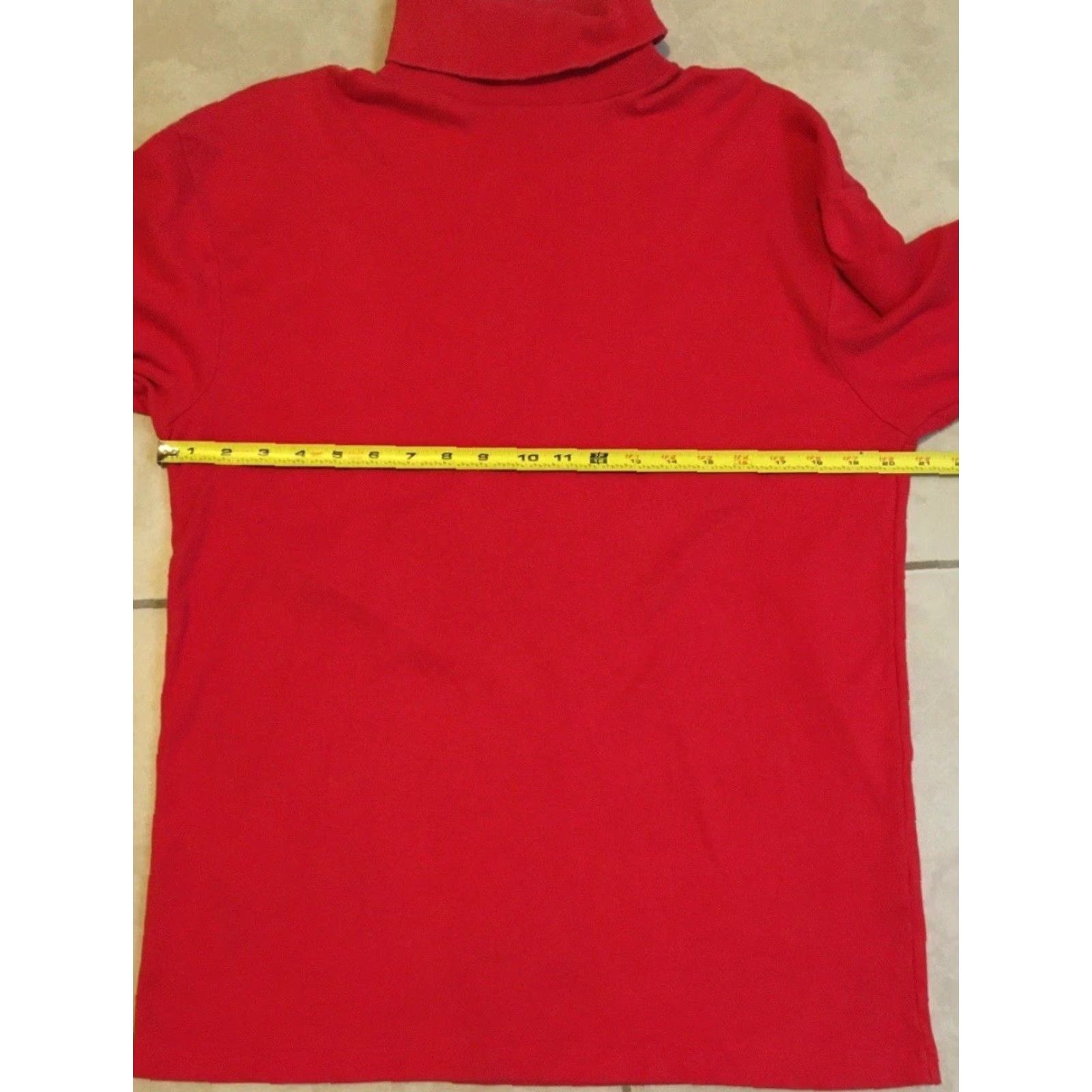Champion VINTAGE Champion Turtleneck Shirt L USA Track Sports Surf Skate Grunge 80s 90s Men Red Blue Graphic Tee N/A Size US L / EU 52-54 / 3 - 7 Thumbnail