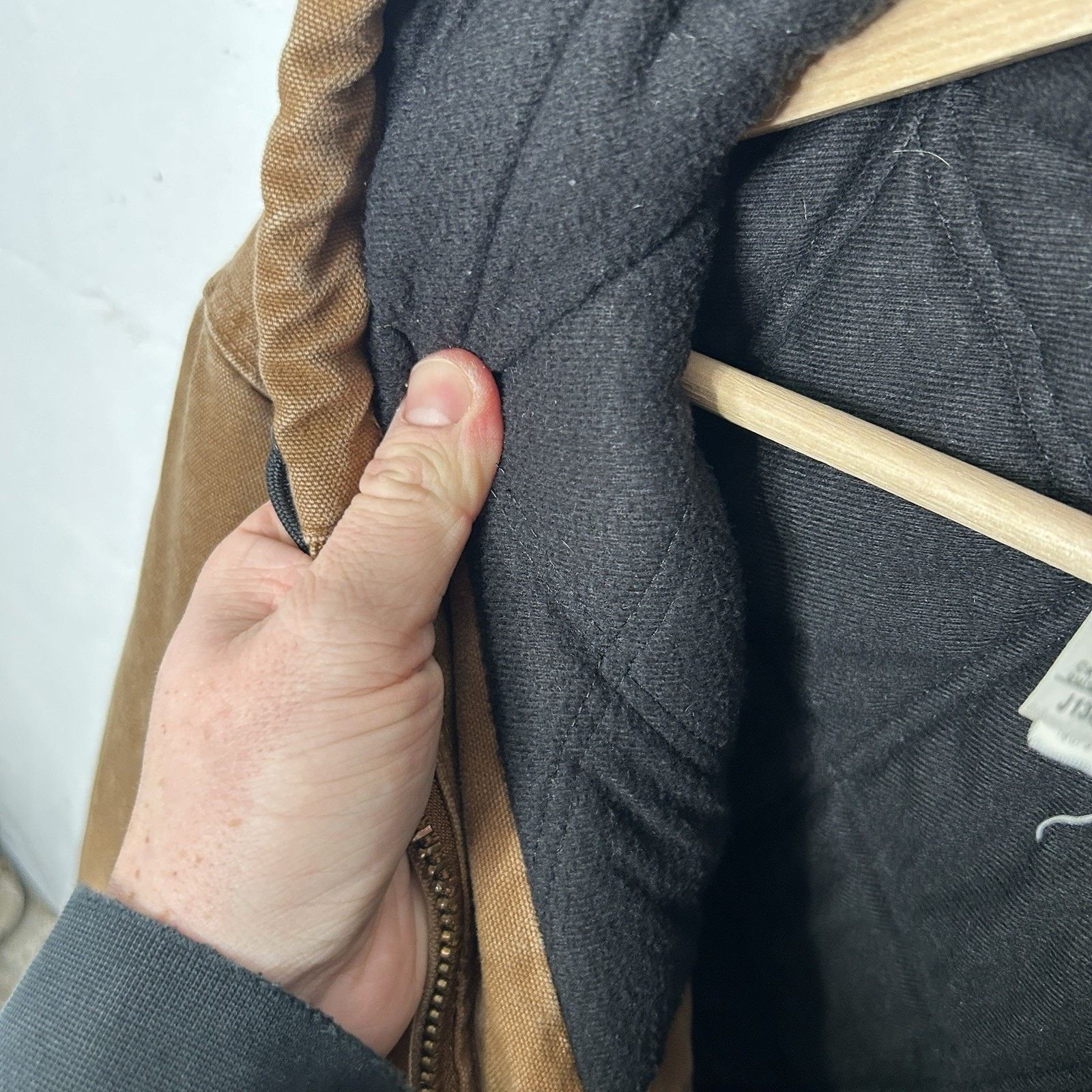 Carhartt Carhartt Sandstone Quilted Hooded Active Jacket “Brown” J130 Size US S / EU 44-46 / 1 - 12 Thumbnail