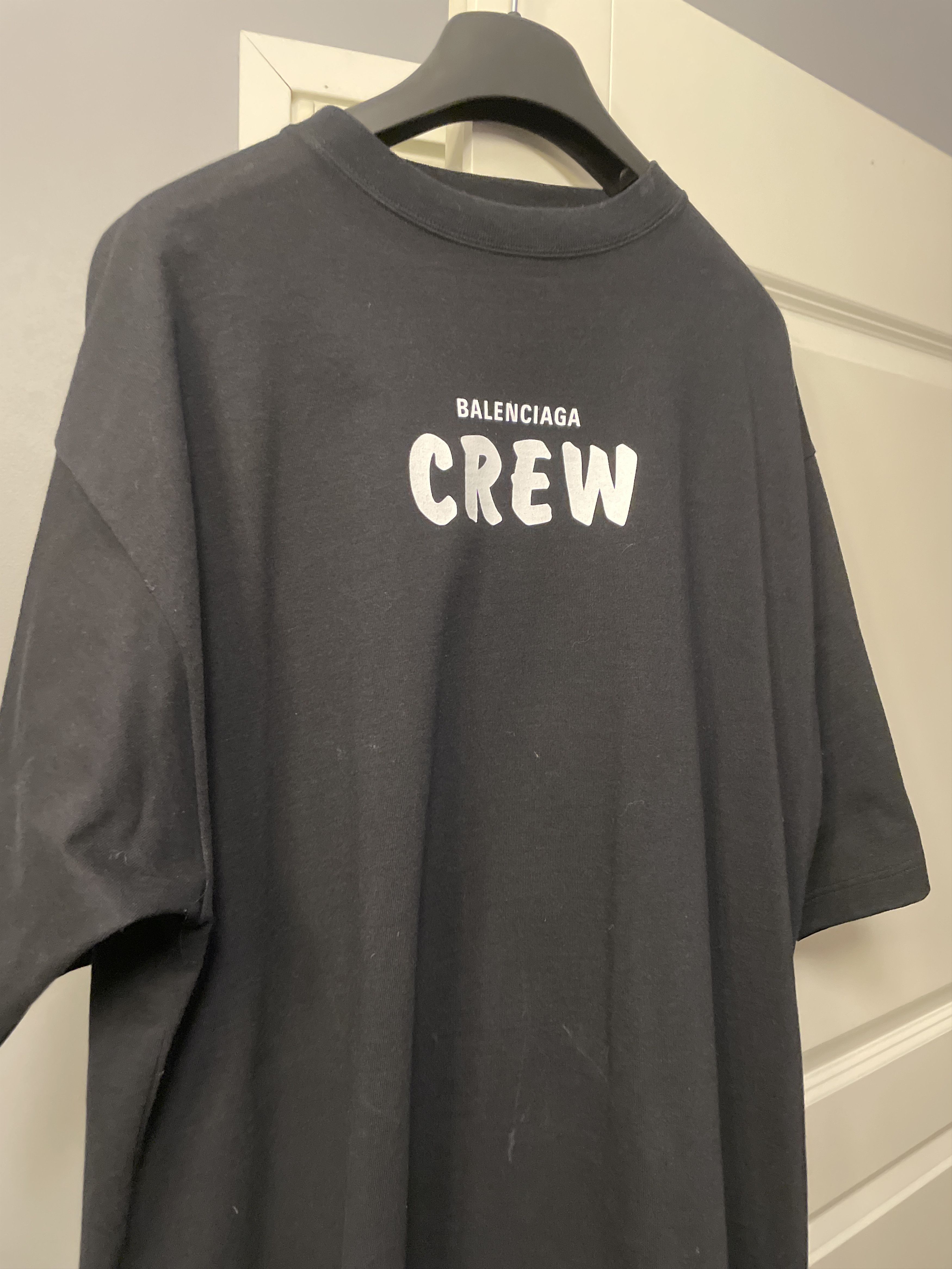 Balenciaga Balenciaga crew tee Size US M / EU 48-50 / 2 - 2 Thumbnail