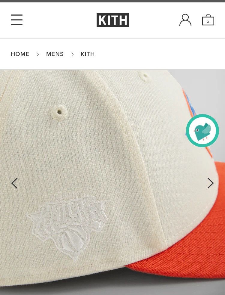 Kith Kith x New Era Knicks fitted hat 7 1/4 Size ONE SIZE - 4 Thumbnail