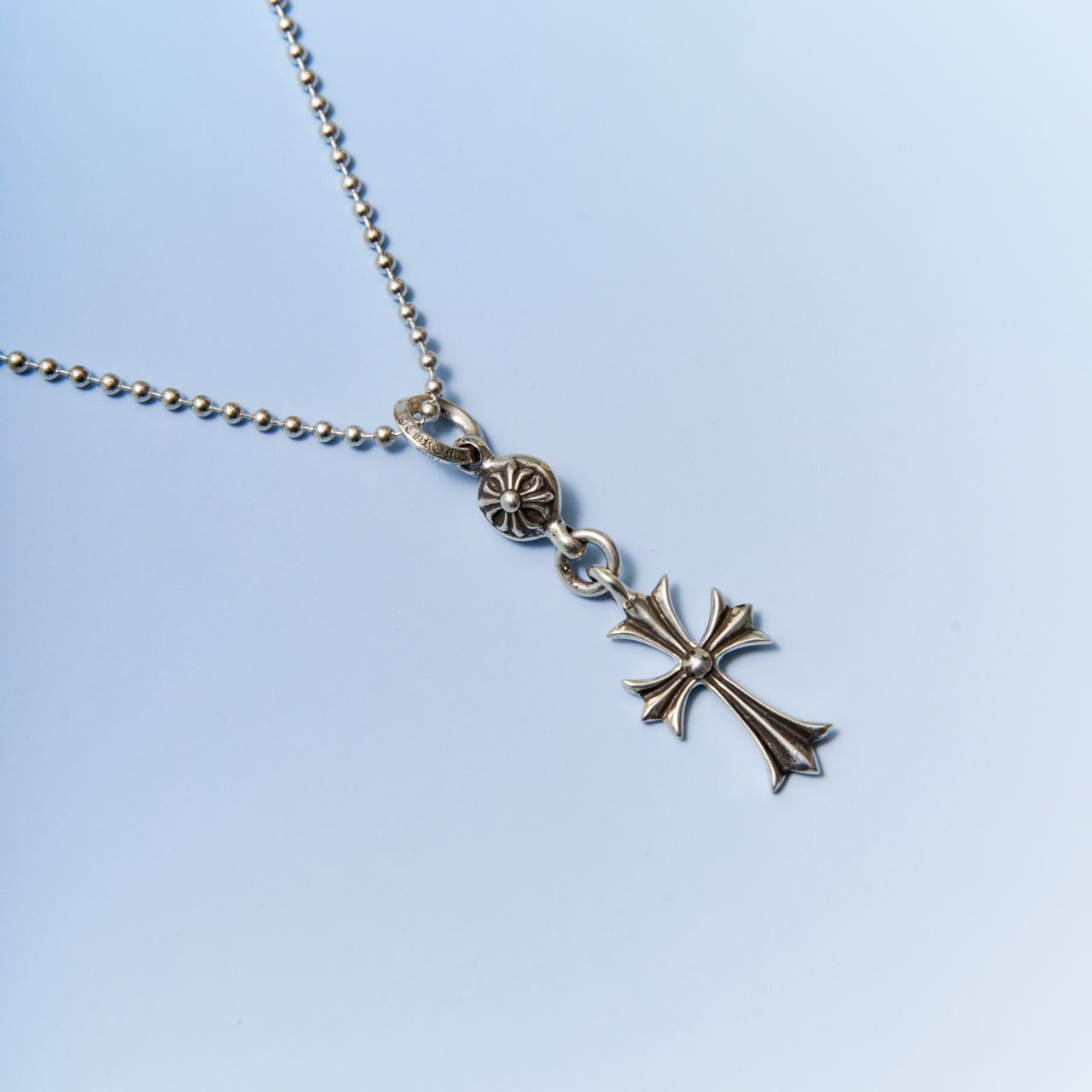 Chrome Hearts CHROME HEARTS Tiny Cross Ball Chain Necklace Size ONE SIZE - 3 Thumbnail