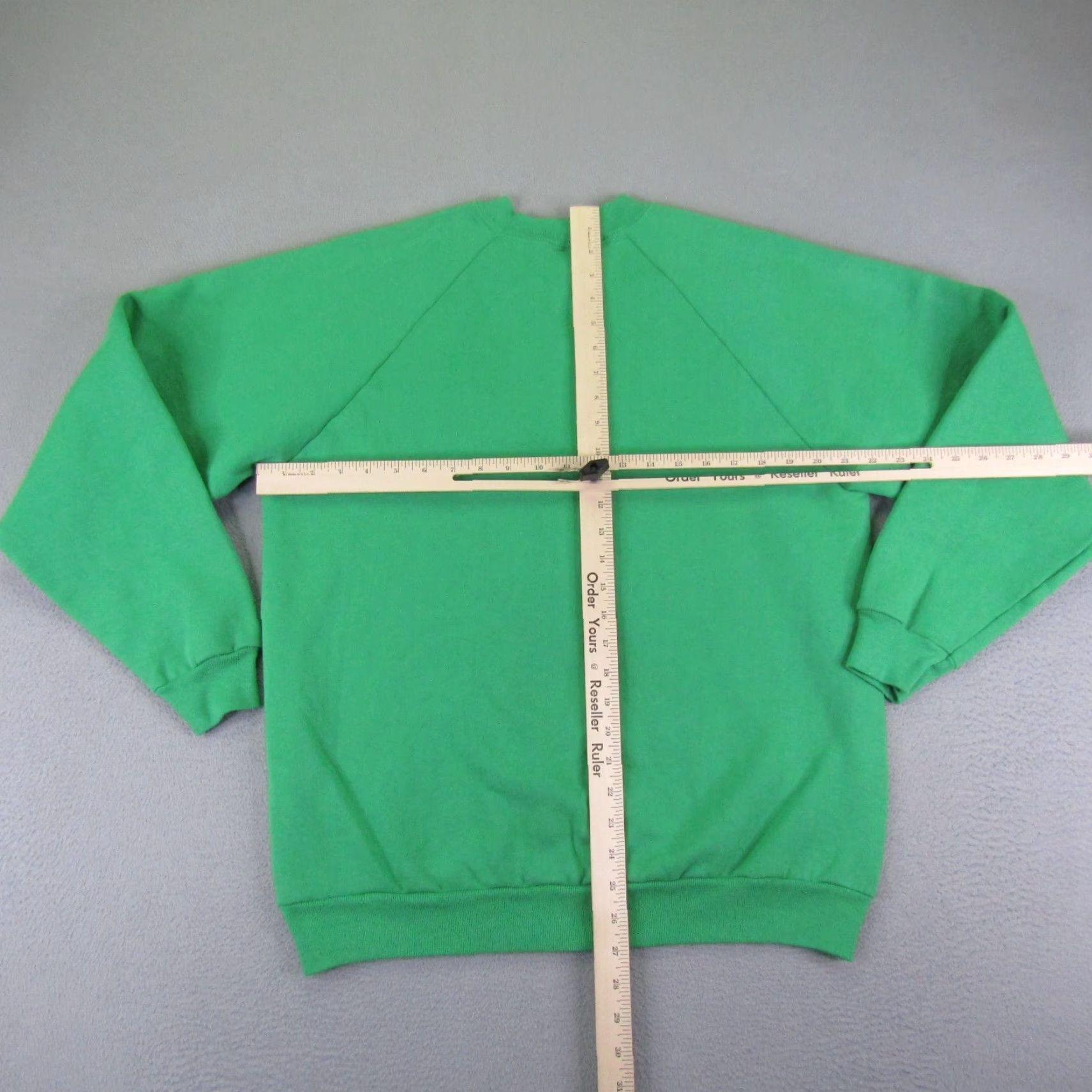 Vintage VINTAGE Screen Stars Sweatshirt Mens L Green Ireland 90s Crew Neck Pullover Embroidered Logo Knit Sweatshirt Size US L / EU 52-54 / 3 - 6 Thumbnail