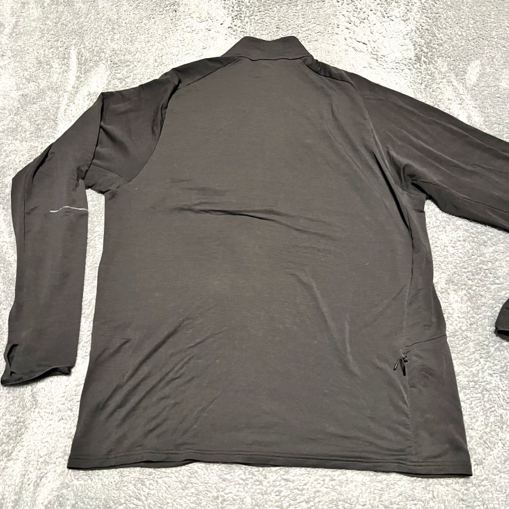 Vintage Hill City Shirt Mens XL Black Performance Long Sleeve 1/4 Quarter Zip Running Size US XL / EU 56 / 4 - 4 Thumbnail