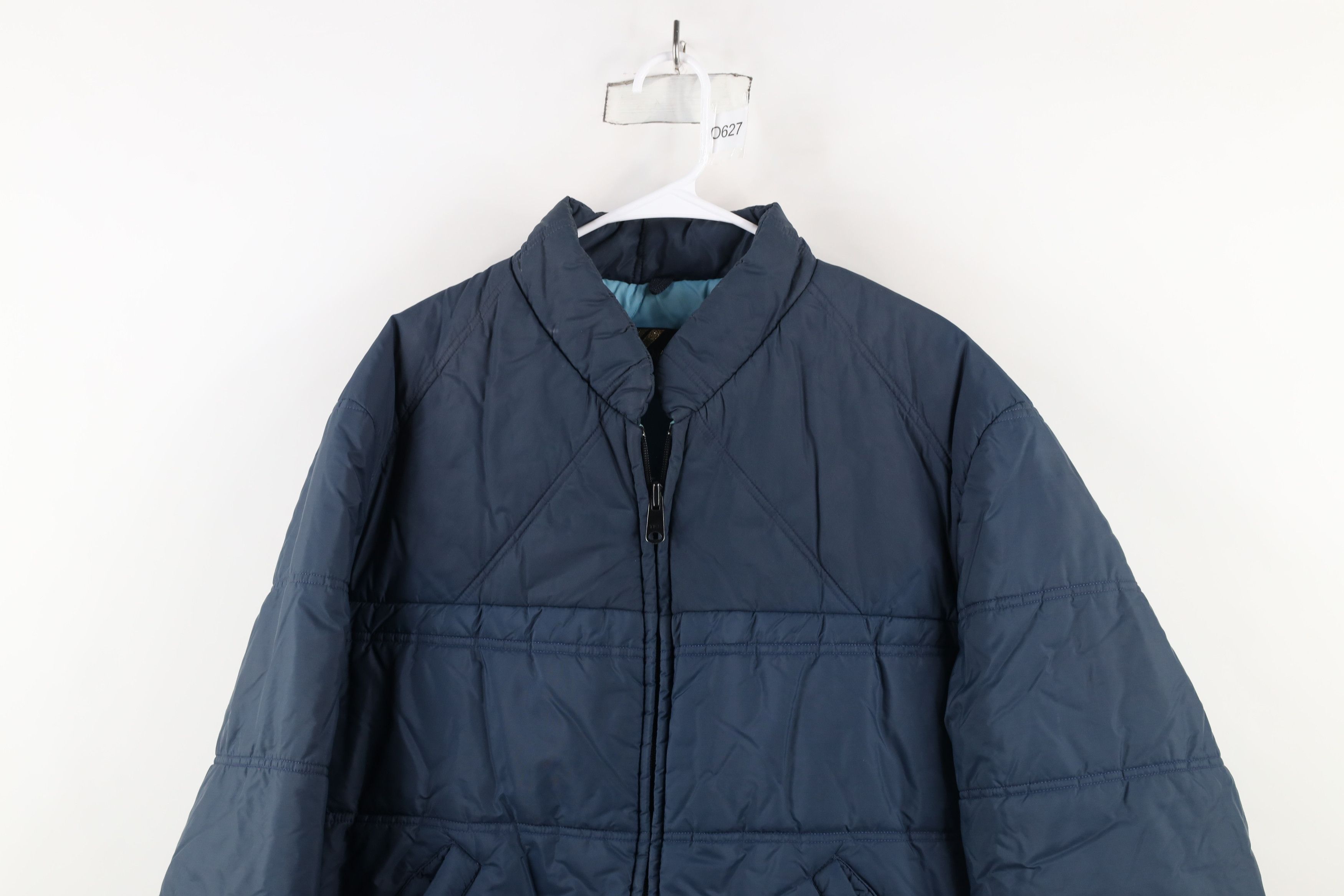 Vintage Vintage 70s Streetwear Quilted Full Zip Puffer Jacket USA Size US XL / EU 56 / 4 - 2 Thumbnail
