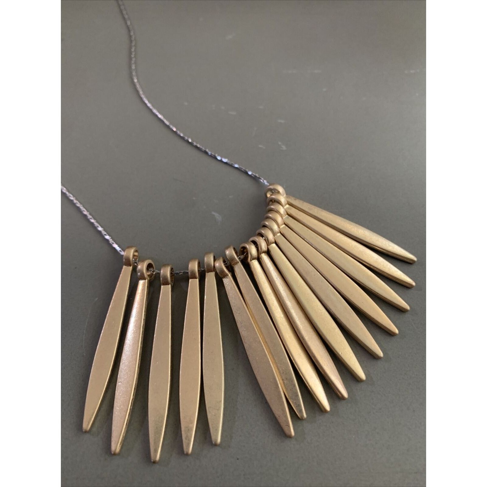 Other Plunder Malisa Necklace Gold Fringe Long Size ONE SIZE - 1 Thumbnail