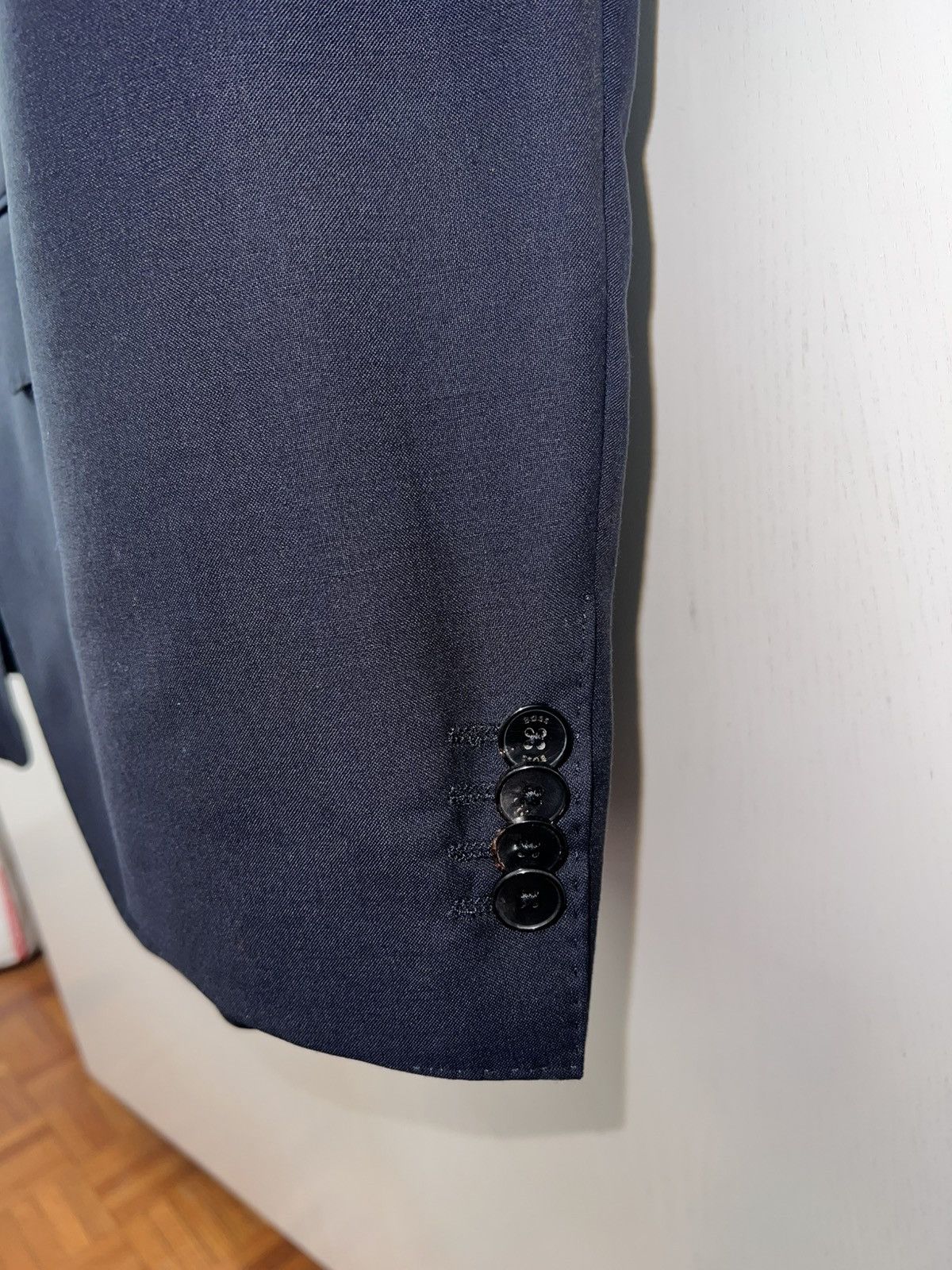 Hugo Boss Hugo Boss H-Huge Suit Super 120’s Guabello Wool 48EU/ 38R US Size 38R - 2 Thumbnail