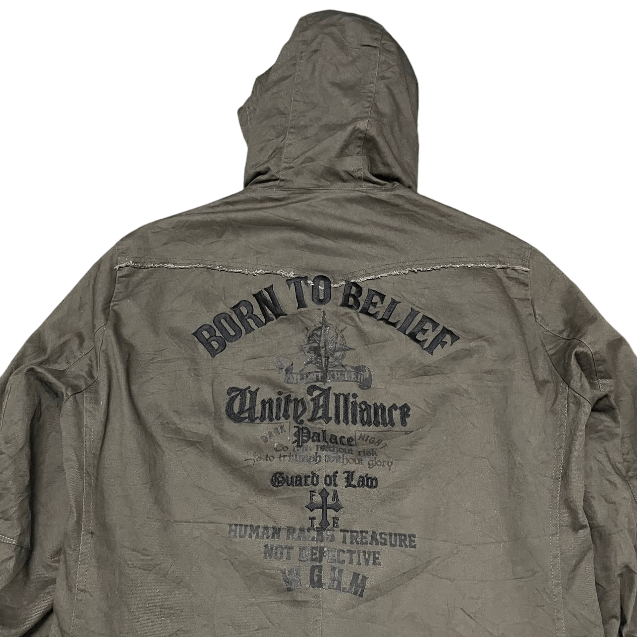 Japanese Brand Vintage Gloria Cross Logo Hooded Jacket Size US M / EU 48-50 / 2 - 2 Thumbnail