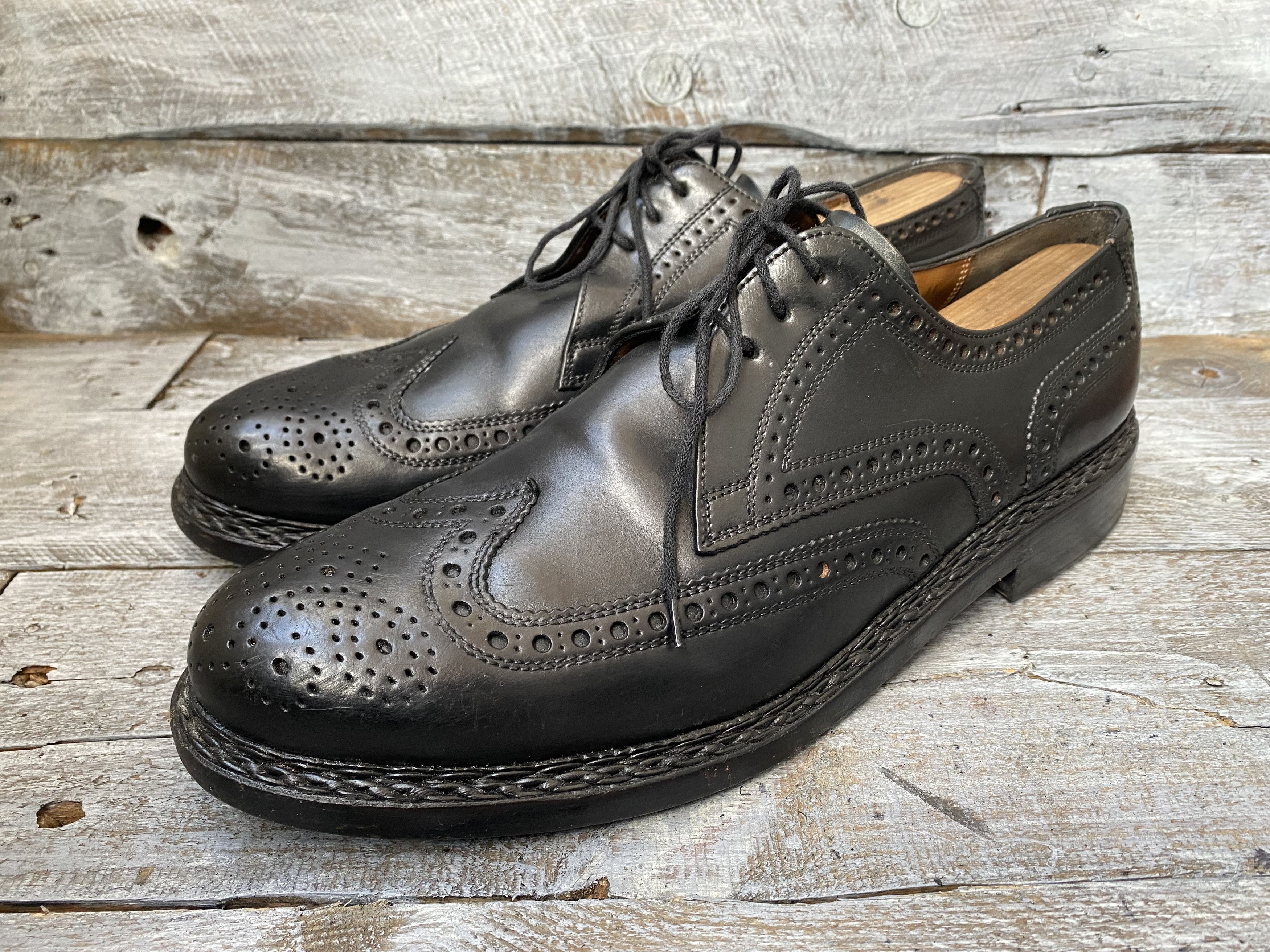 Heinrich Dinkelacker Heinrich Dinkelacker Shell cordovan oxford dress shoes sz11 Size US 12 / EU 45 - 4 Thumbnail