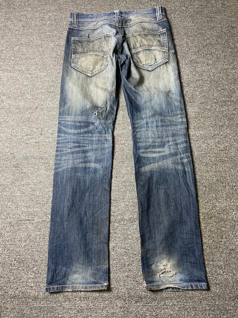 Japanese Brand Avail Brand Distressed Jeans (175) Size US 30 / EU 46 - 2 Thumbnail