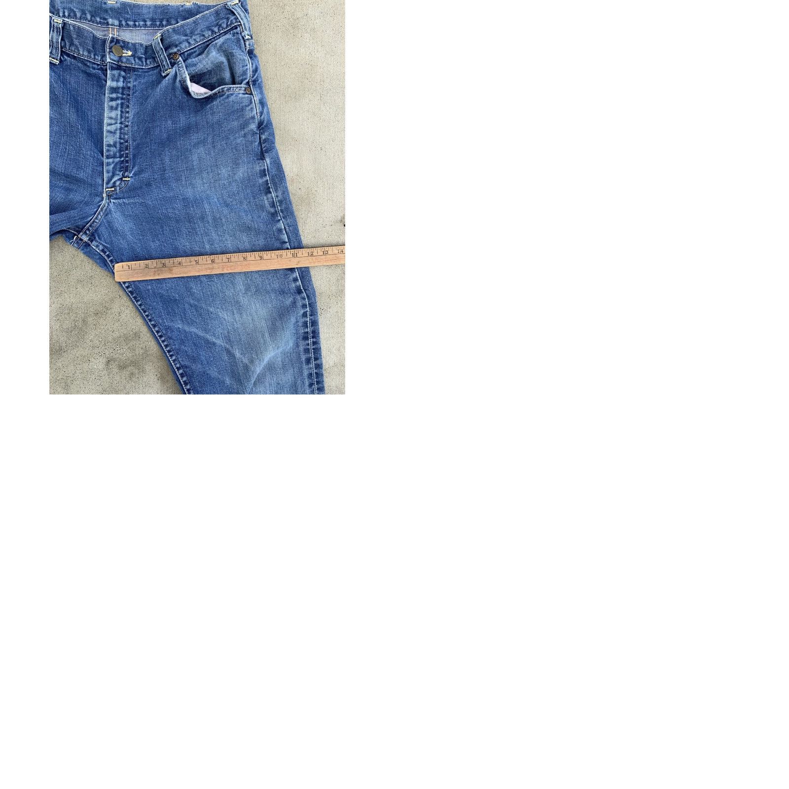 Lee VINTAGE Lee Riders Selvedge Denim Jeans Jeans 36 Waist 34 Inseam 31.5 See Pics Mens Blue Denim Cotton 5-Pocket Lee Riders Selvedge Vintage Size US 36 / EU 52 - 12 Thumbnail