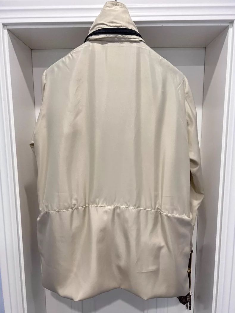 Loro Piana LORO PIANA Silk trench coat jacket sun shirt skin clothes Size US L / EU 52-54 / 3 - 2 Thumbnail