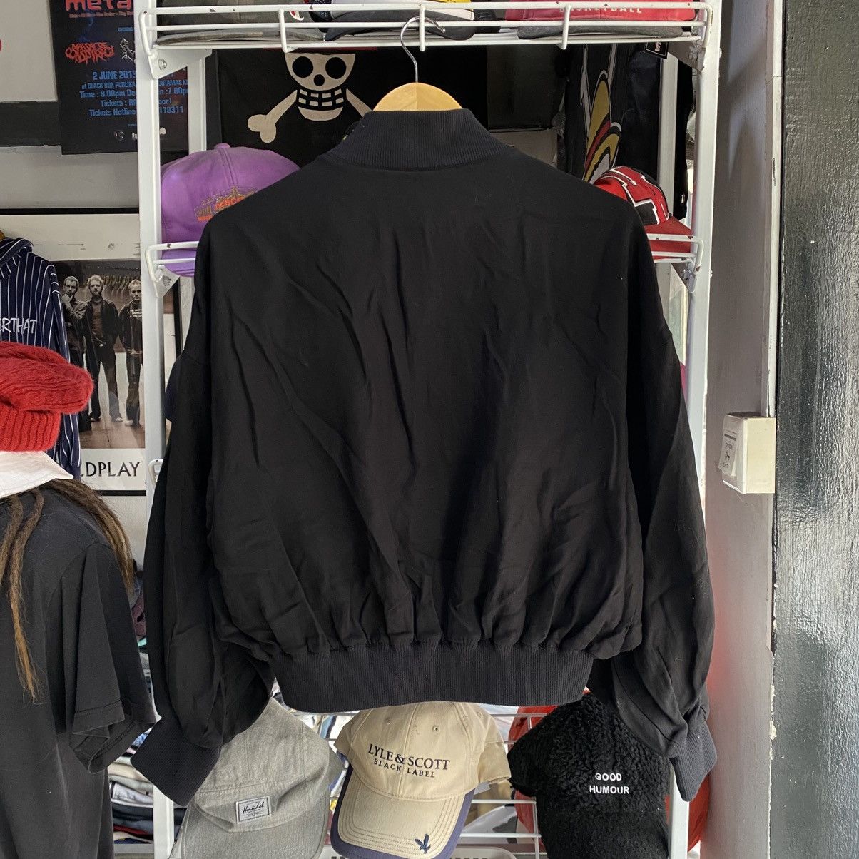Japanese Brand ENFÖLD Black Bomber Oversized Ballon Jackets Size US XS / EU 42 / 0 - 4 Thumbnail