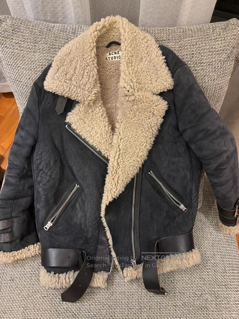 Acne Studios Acne Studios Fur and Leather Combination Size XXS / US 00 / IT 34 - 1 Thumbnail