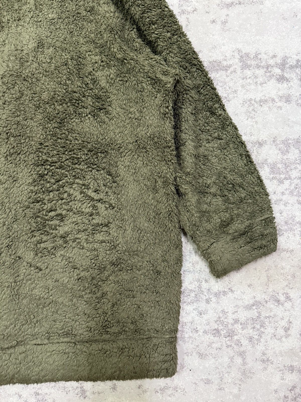 GU × Undercover Gu x Undercover Sherpa Fleece Cardigan Sweater Size US XL / EU 56 / 4 - 14 Thumbnail