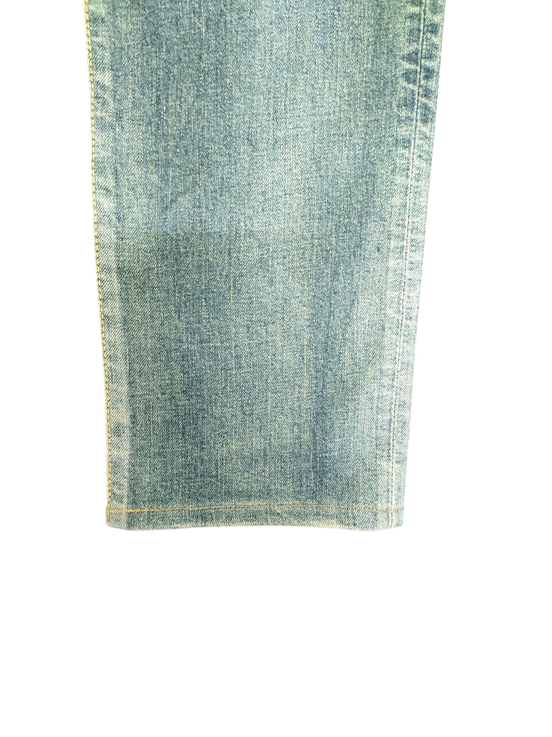 Undercover Edwin ED03 Scab Boro Stitching Distress Denim Jeans Size US 29 - 5 Thumbnail