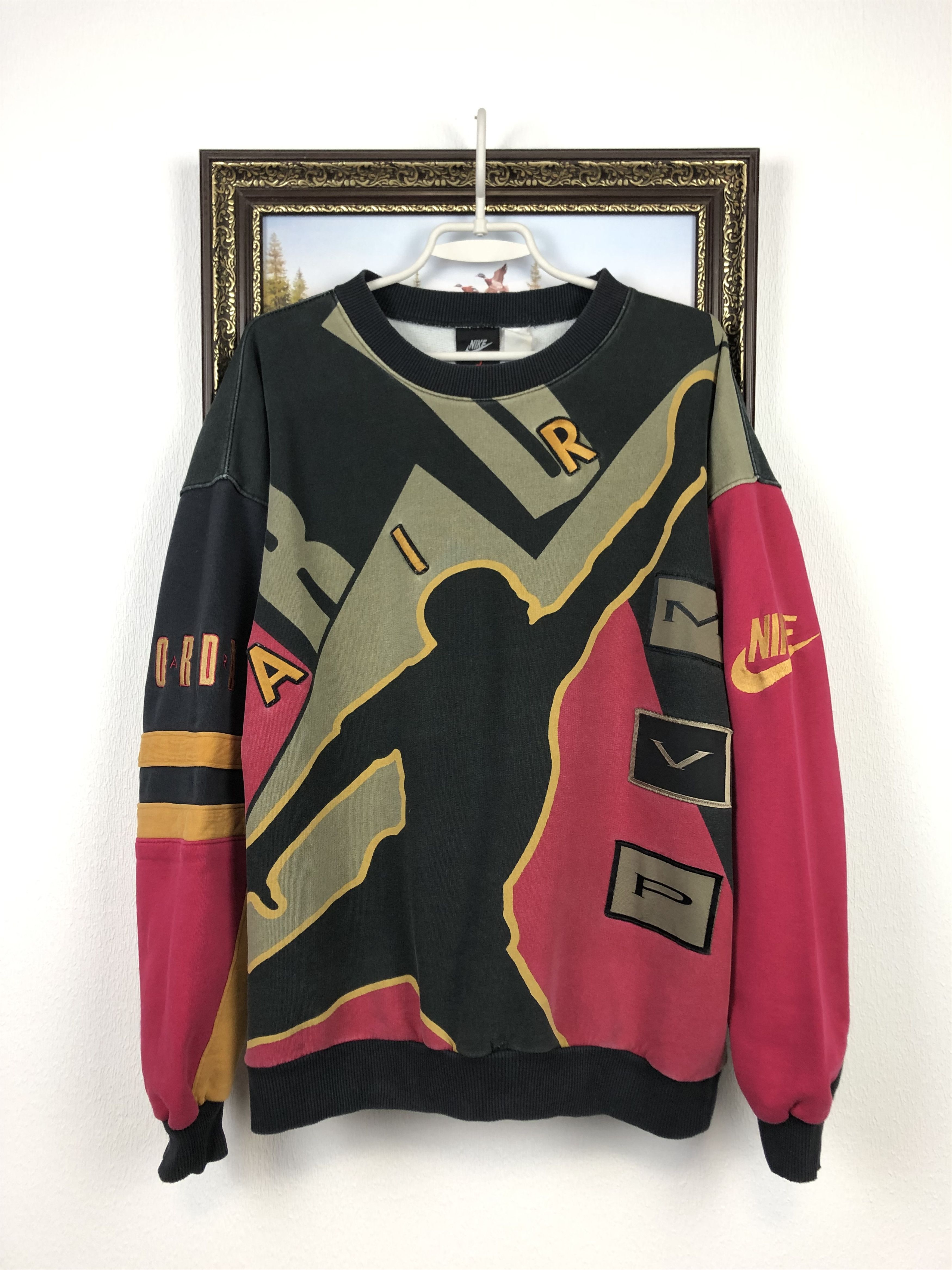 image of Vintage Nike Air Jordan Mvp Sweatshirt Crewneck Hype, Men's (Size XL)