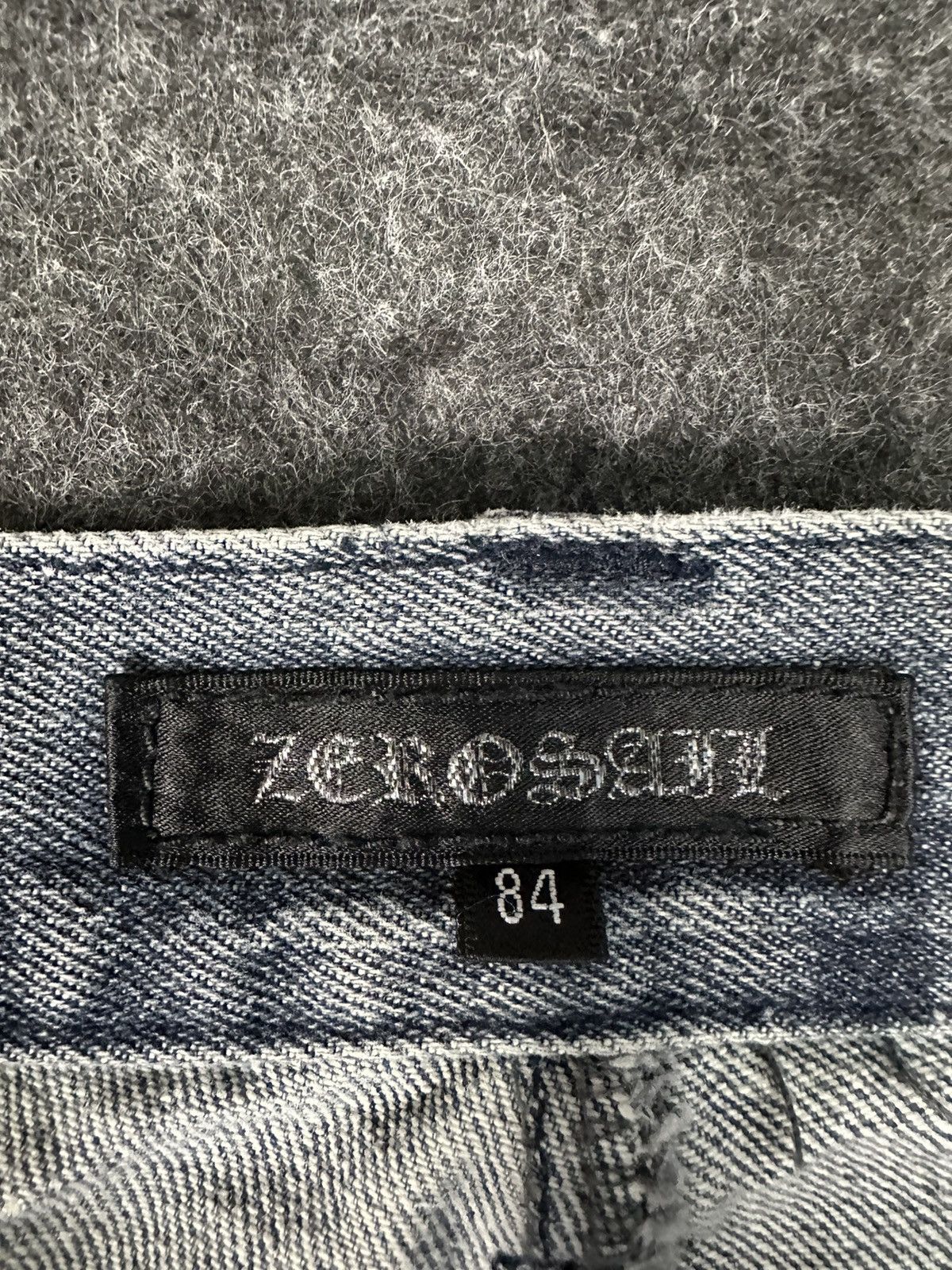 If Six Was Nine Vintage Zerosail Rock Punk Flare Denim D716 Size US 32 / EU 48 - 14 Thumbnail