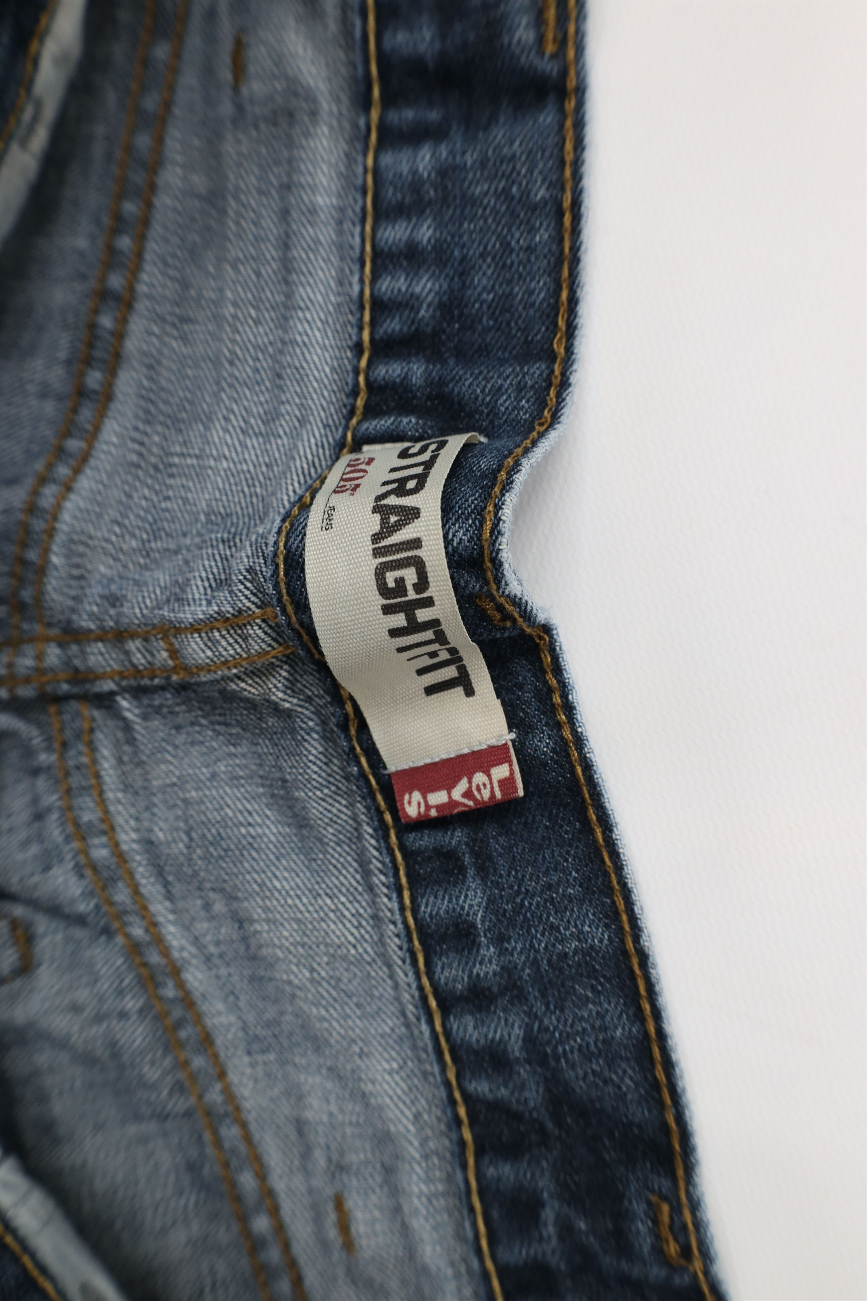Levi's Vintage Y2K Levis 505 Regular Fit Straight Leg Denim Jeans Size US 38 / EU 54 - 7 Thumbnail