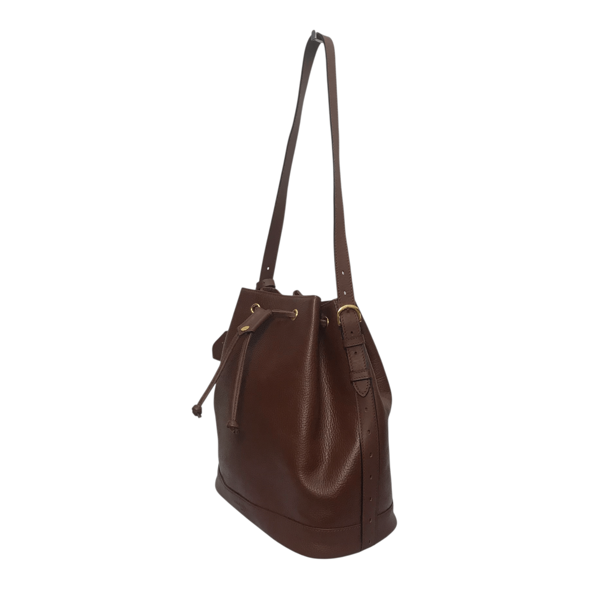 Courreges Courreges Paris Leather Bucket handBag Size ONE SIZE - 7 Thumbnail