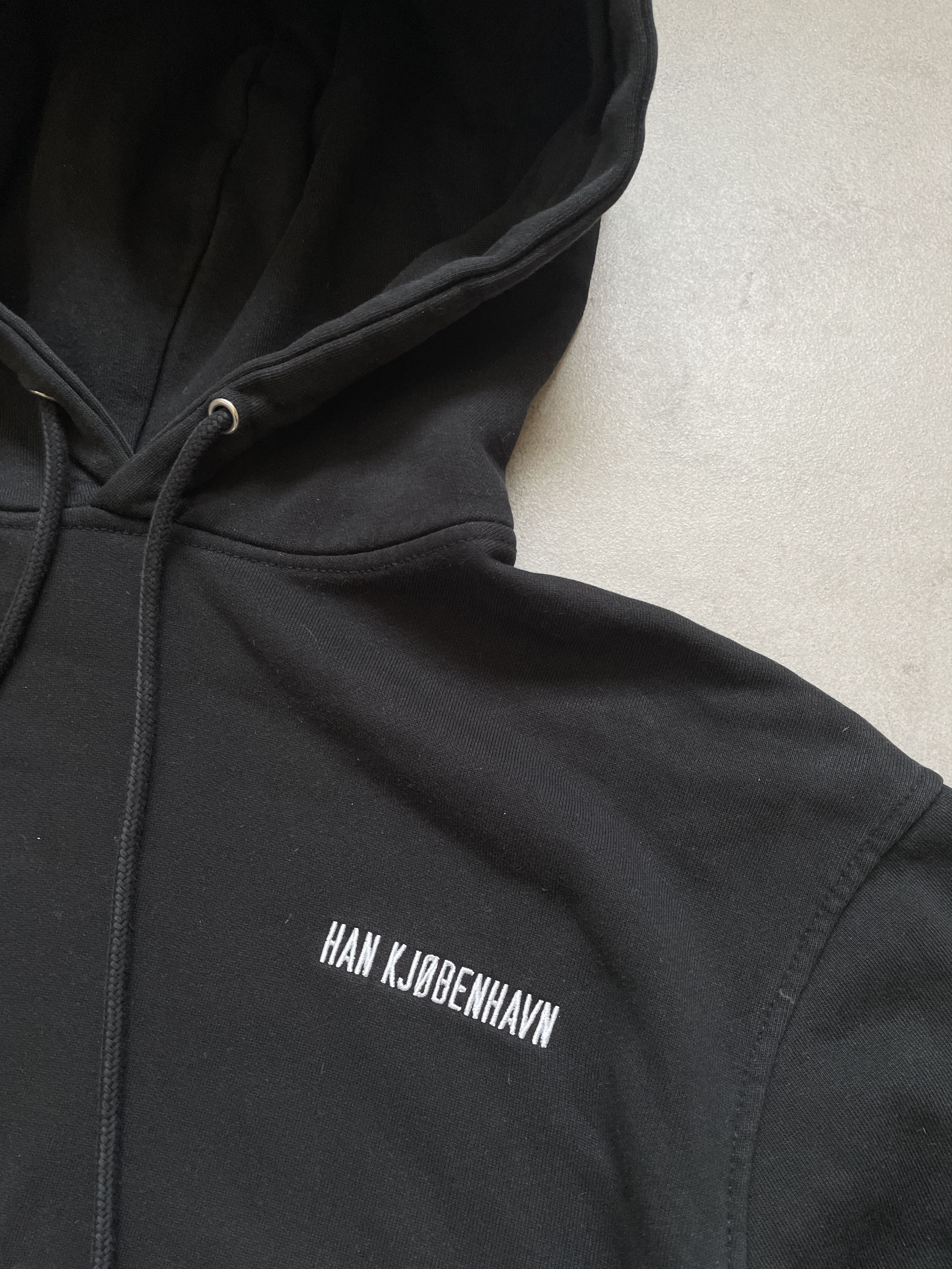Han Kjobenhavn HAN KJOBENHAVN BLACK BOXY HEAVY HOODIE Size US XL / EU 56 / 4 - 2 Thumbnail