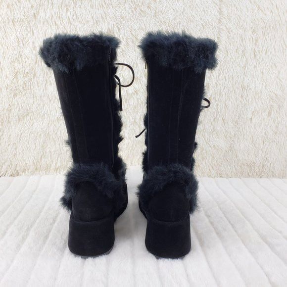 Other DEMONIA Cubby 311 Stomper Black Mammoth Platform Goth Punk K Size US 8 / IT 38 - 5 Thumbnail