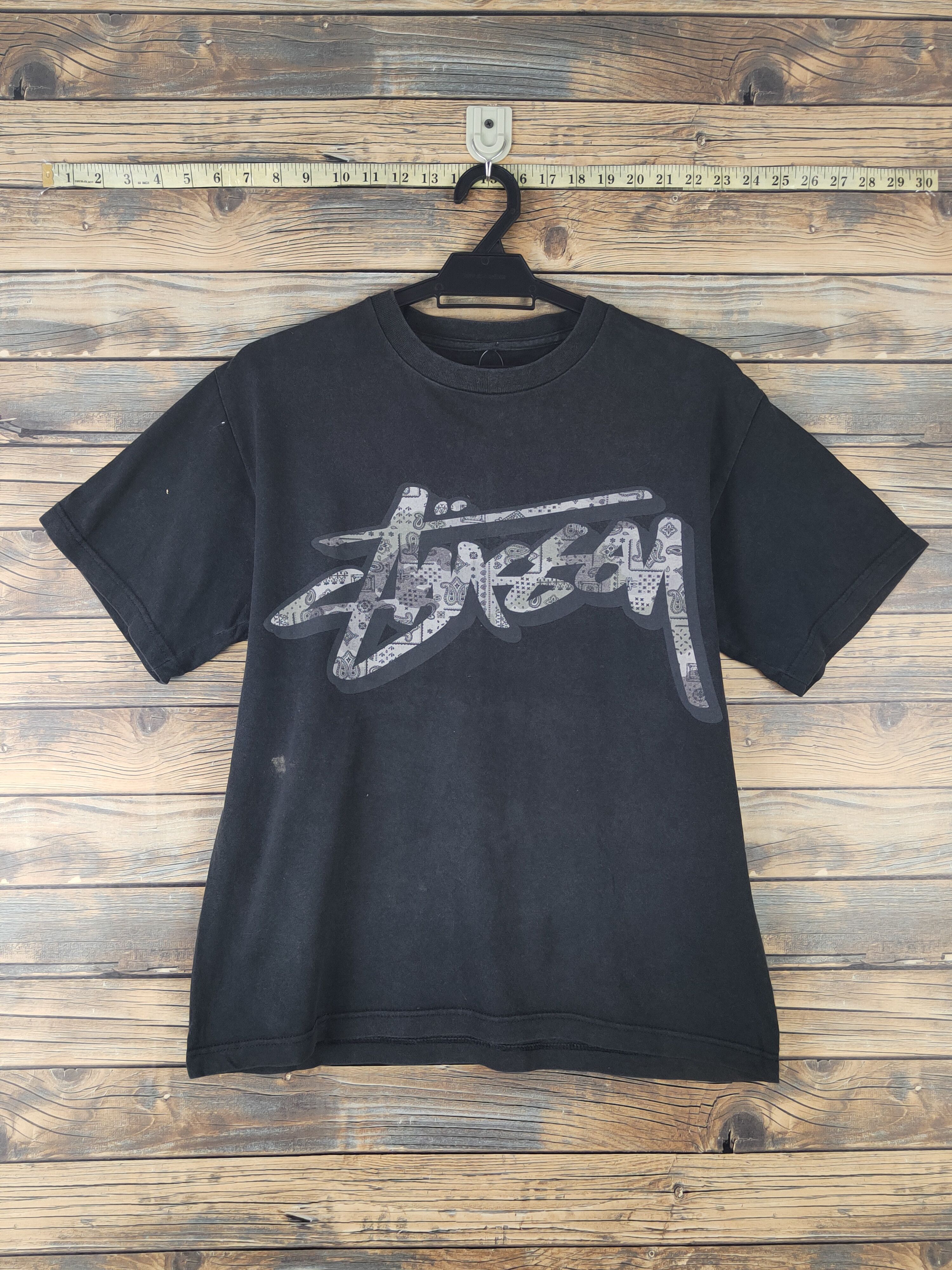Stones Throw Records × Stussy × Vintage Vintage Faded Stussy