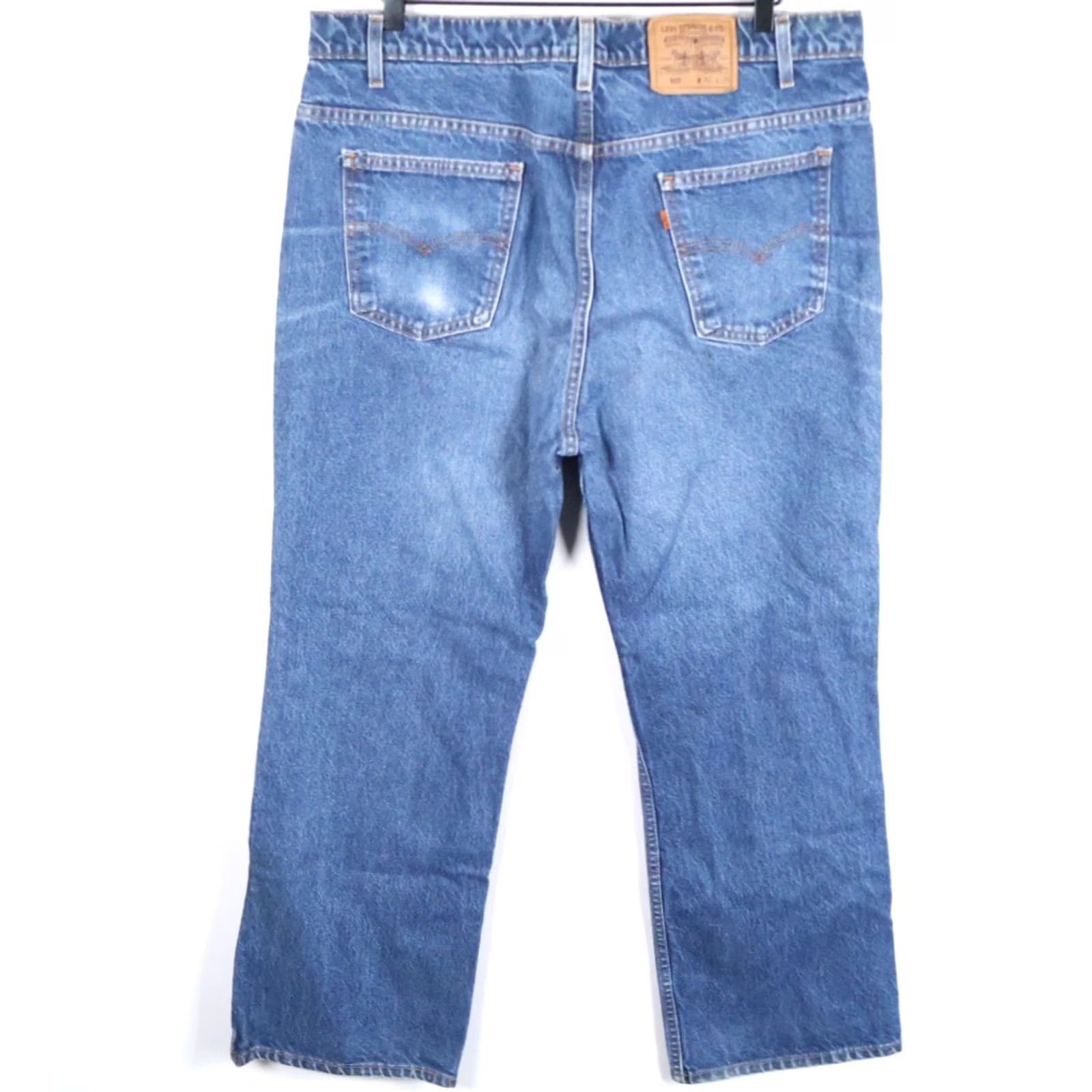 Levi's VINTAGE Levi's 517 Jeans Men Bootcut 1994 38 x 29 Blue Orange Tab VTG 90s Size US 38 / EU 54 - 2 Thumbnail