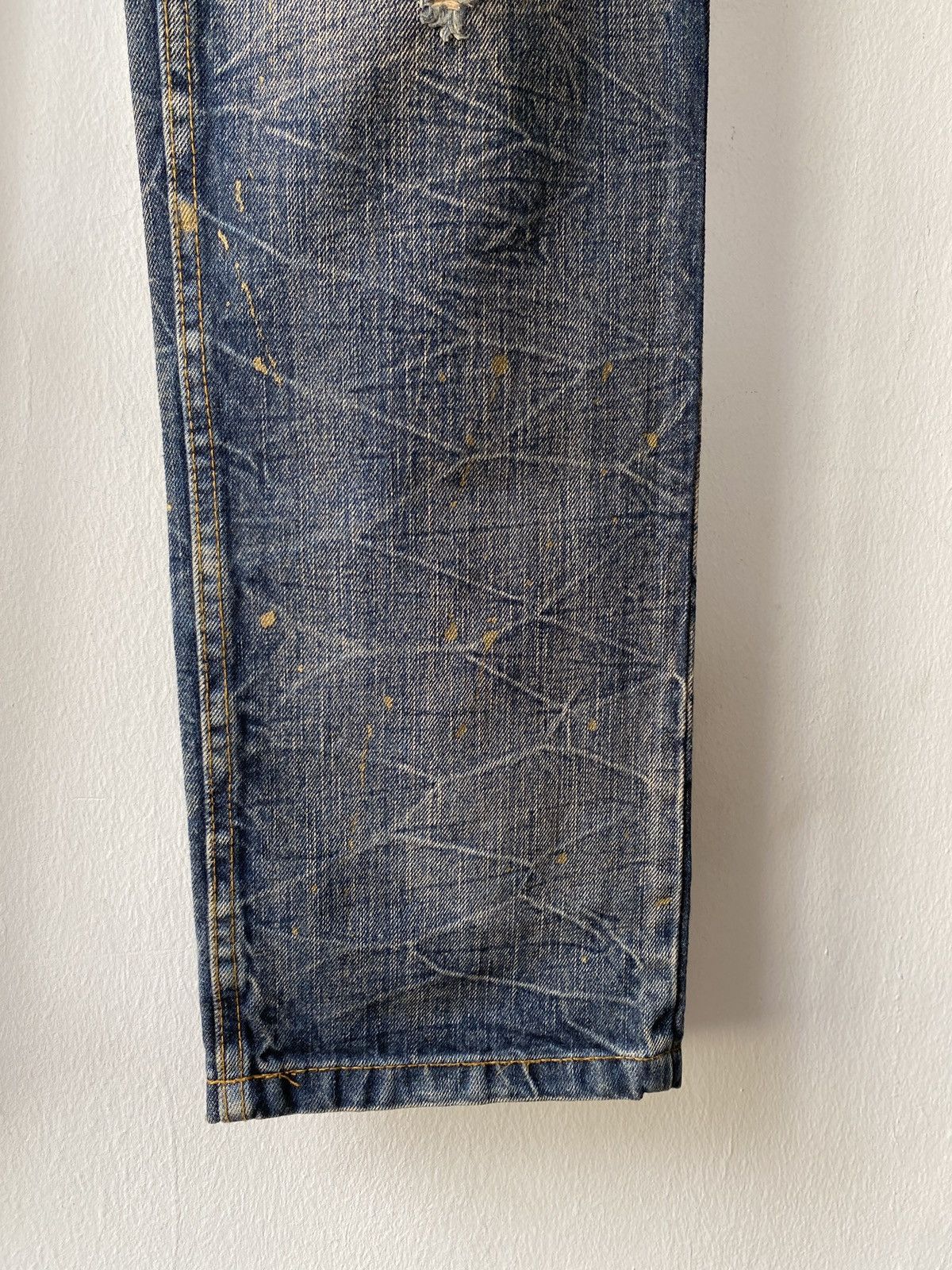 Japanese Brand Japanese Brand Legend Of Glamour Distressed Denim Size US 32 / EU 48 - 5 Thumbnail