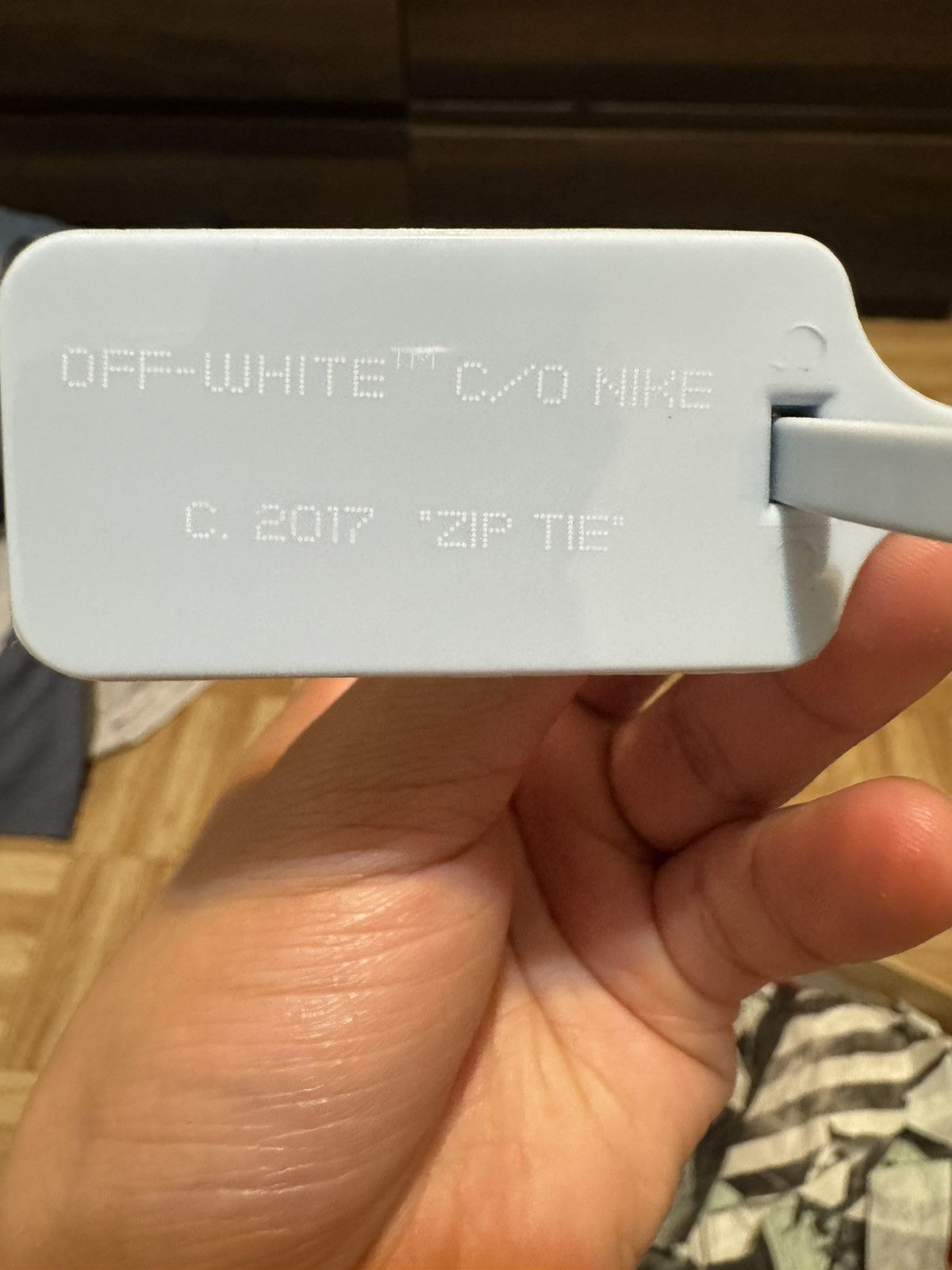 Nike × Off-White Off-White Nike Air Force 1 Black Size US 5.5 / EU 38 - 9 Thumbnail