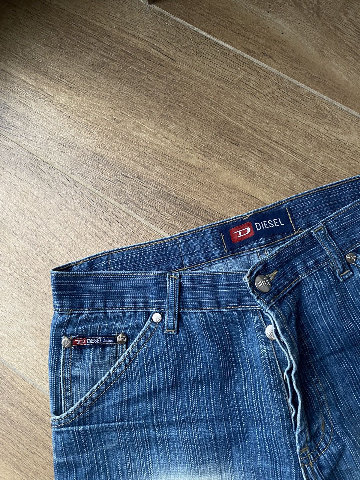 Diesel Diesel Vintage Flared Jeans Faded Washed Japanese Baggy Y2K Size US 30 / EU 46 - 8 Thumbnail